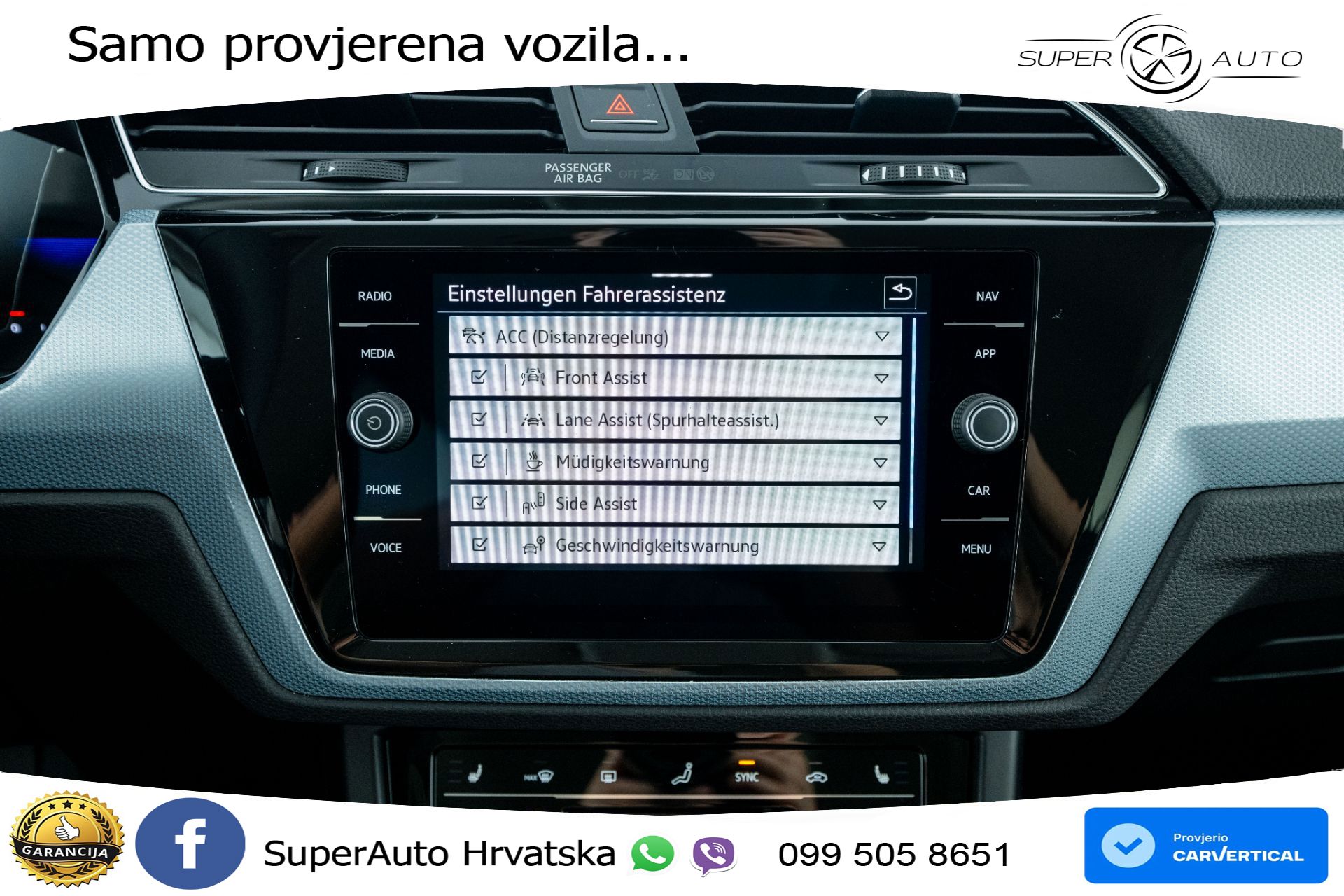 VW Touran 2.0 TDI DSG Comfortline 150 KS, 7-SJED+ACC+GR SJED+VIRT+NAVI