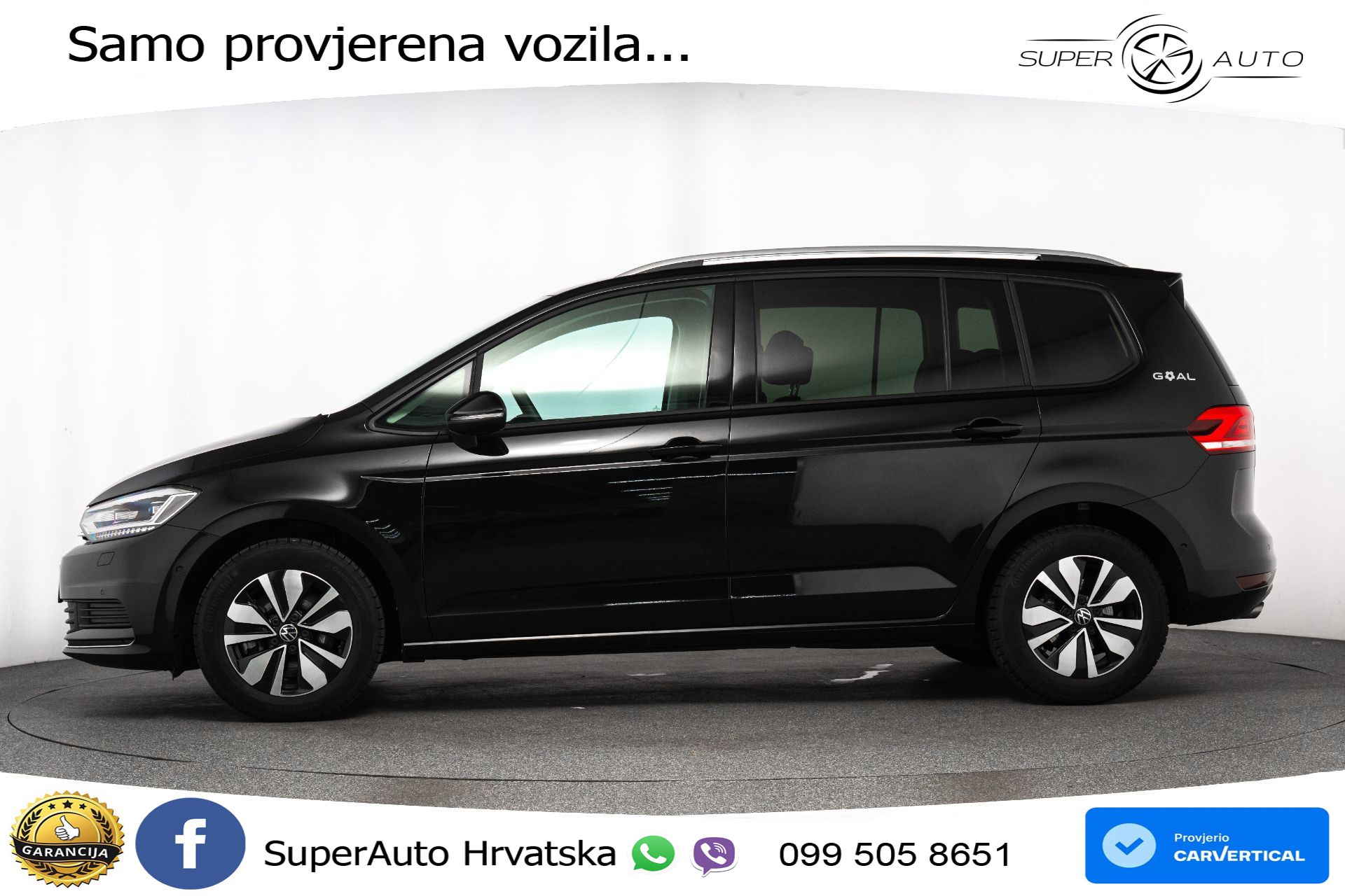 VW Touran 2.0 TDI DSG Comfortline 150 KS, 7-SJED+ACC+GR SJED+VIRT+NAVI