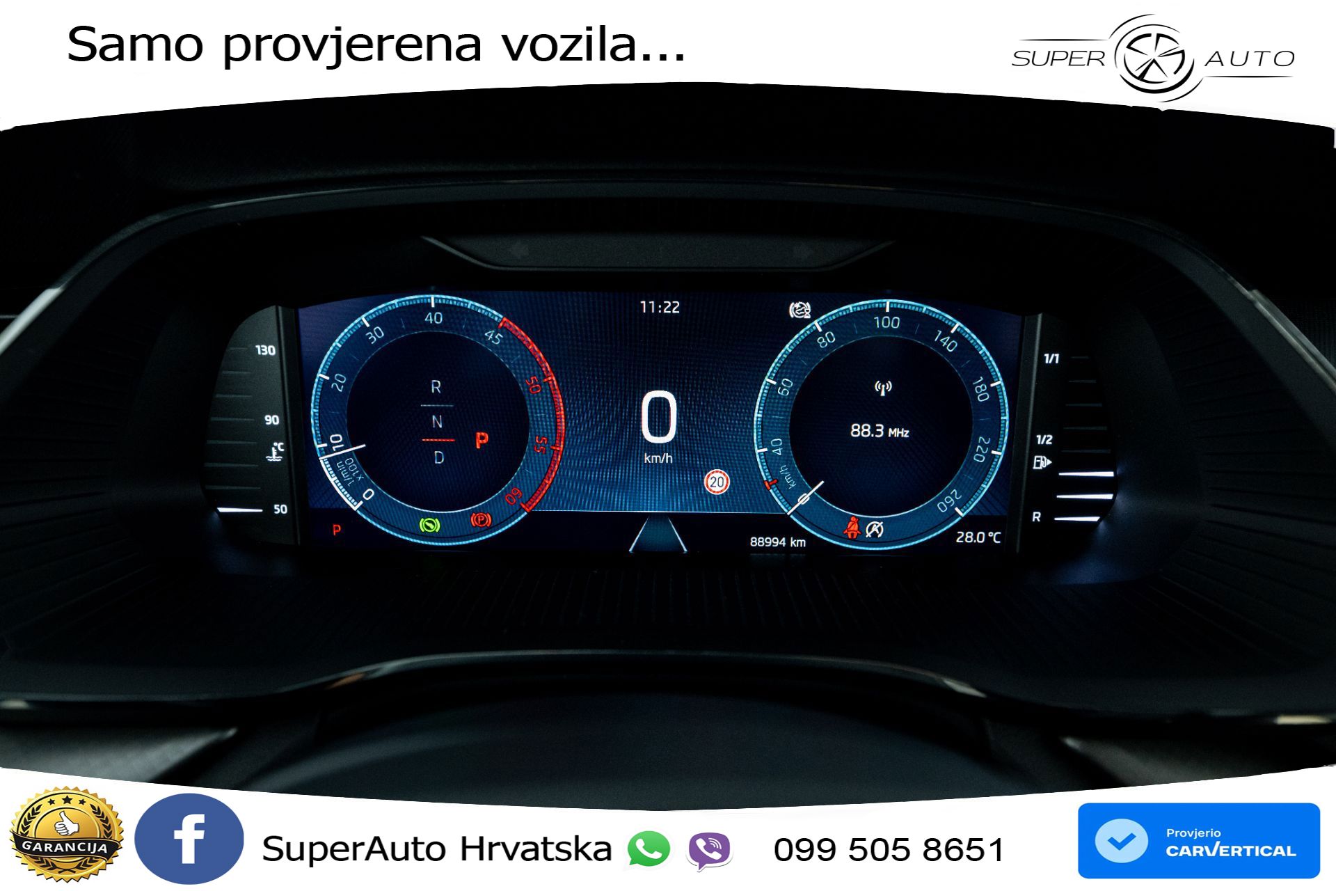 Škoda Octavia Combi 2.0 TDI DSG Ambition 150 KS, LED+ACC+KAM+PDC+KUKA