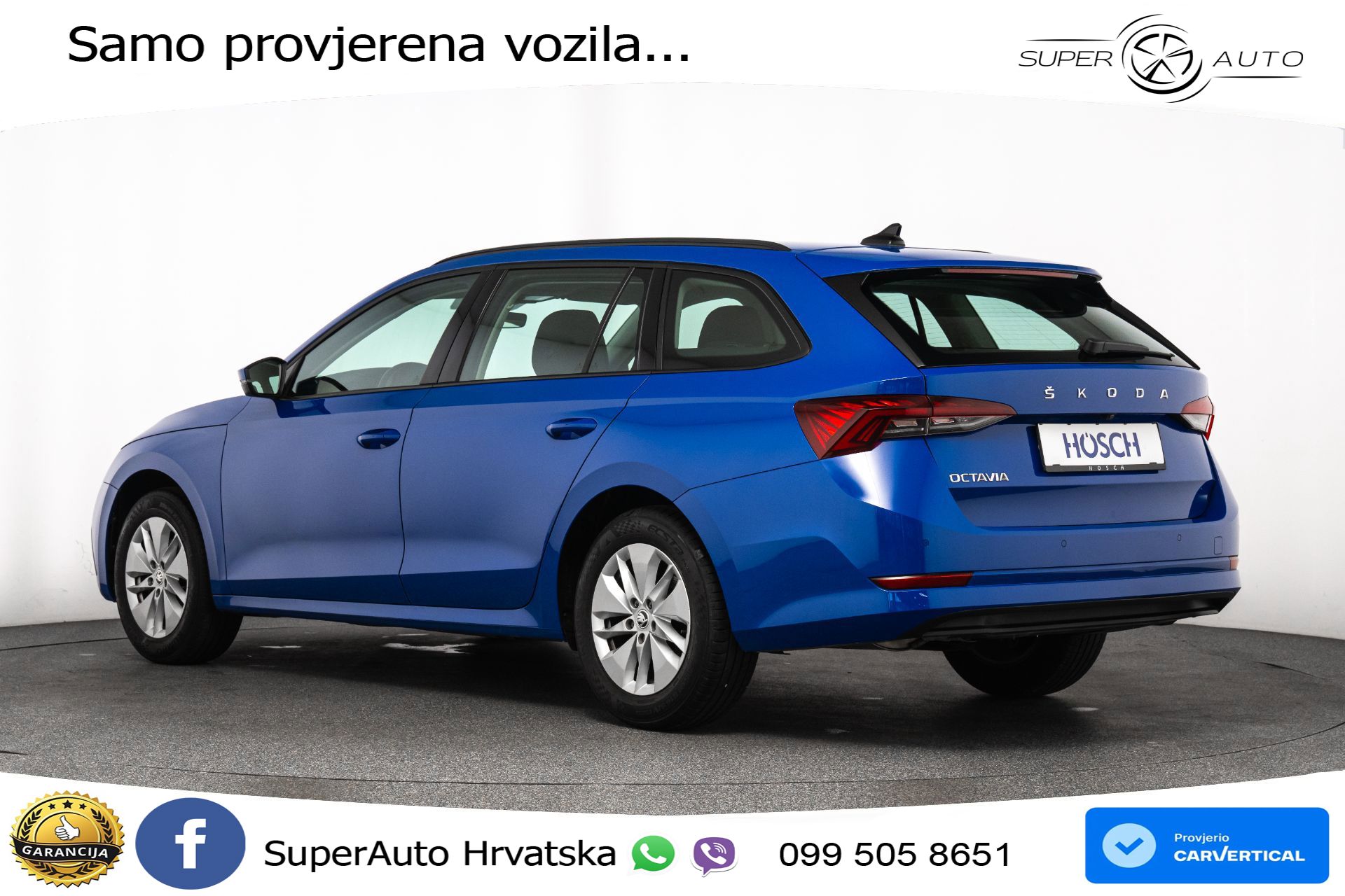 Škoda Octavia Combi 2.0 TDI DSG Ambition 150 KS, LED+ACC+KAM+PDC+KUKA