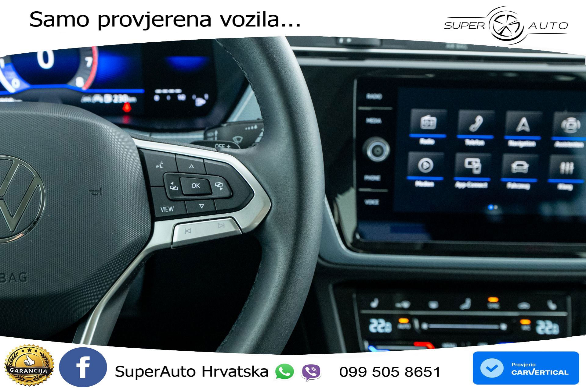VW Touran 1.5 TSI DSG Comfortline 150 KS, 7-SJED+ACC+GR SJED+VIRT