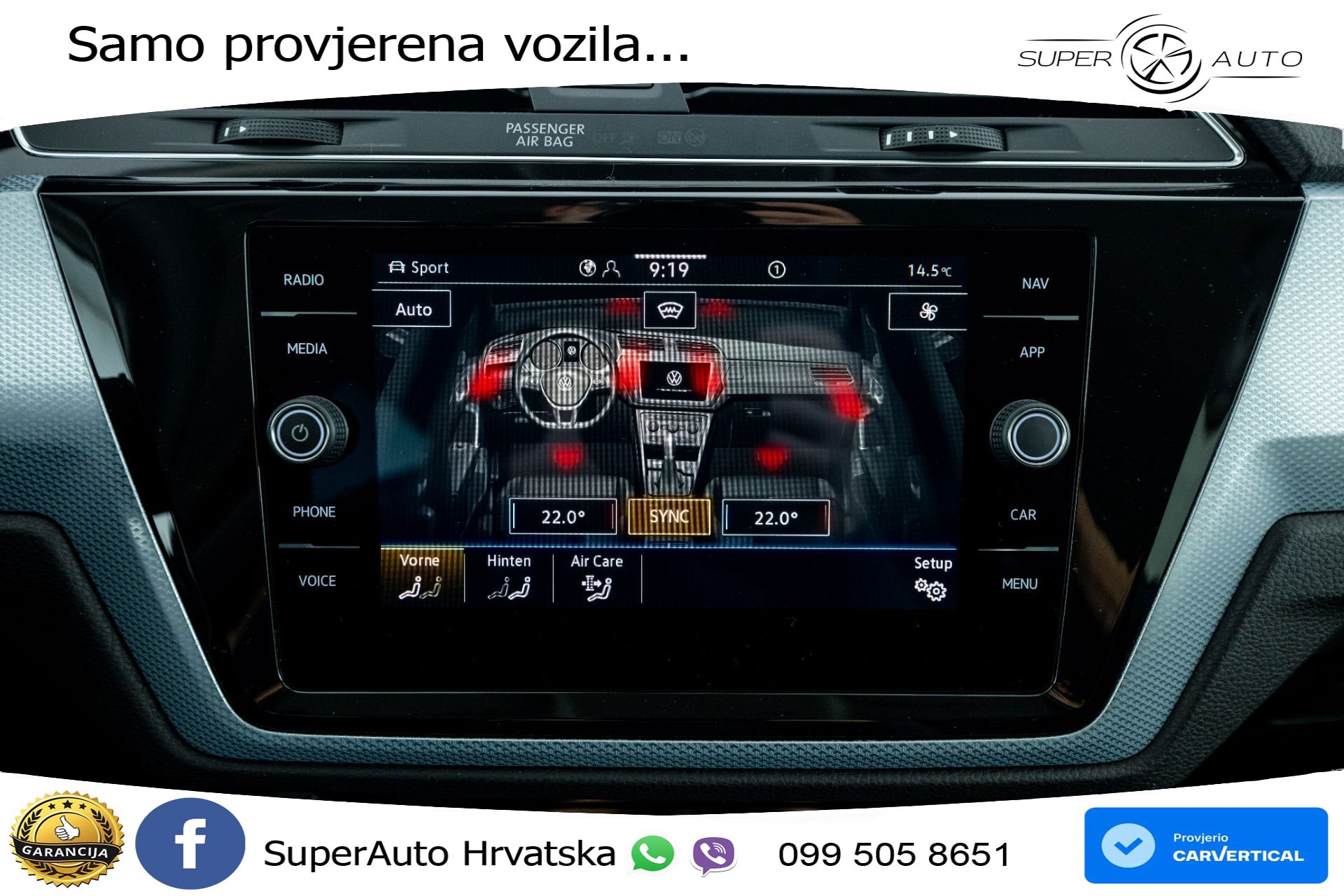 VW Touran 1.5 TSI DSG Comfortline 150 KS, 7-SJED+ACC+GR SJED+VIRT