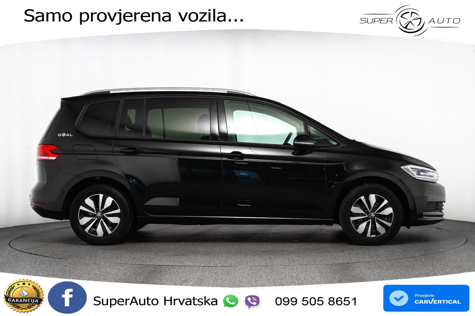 VW Touran 1.5 TSI DSG Comfortline 150 KS, 7-SJED+ACC+GR SJED+VIRT