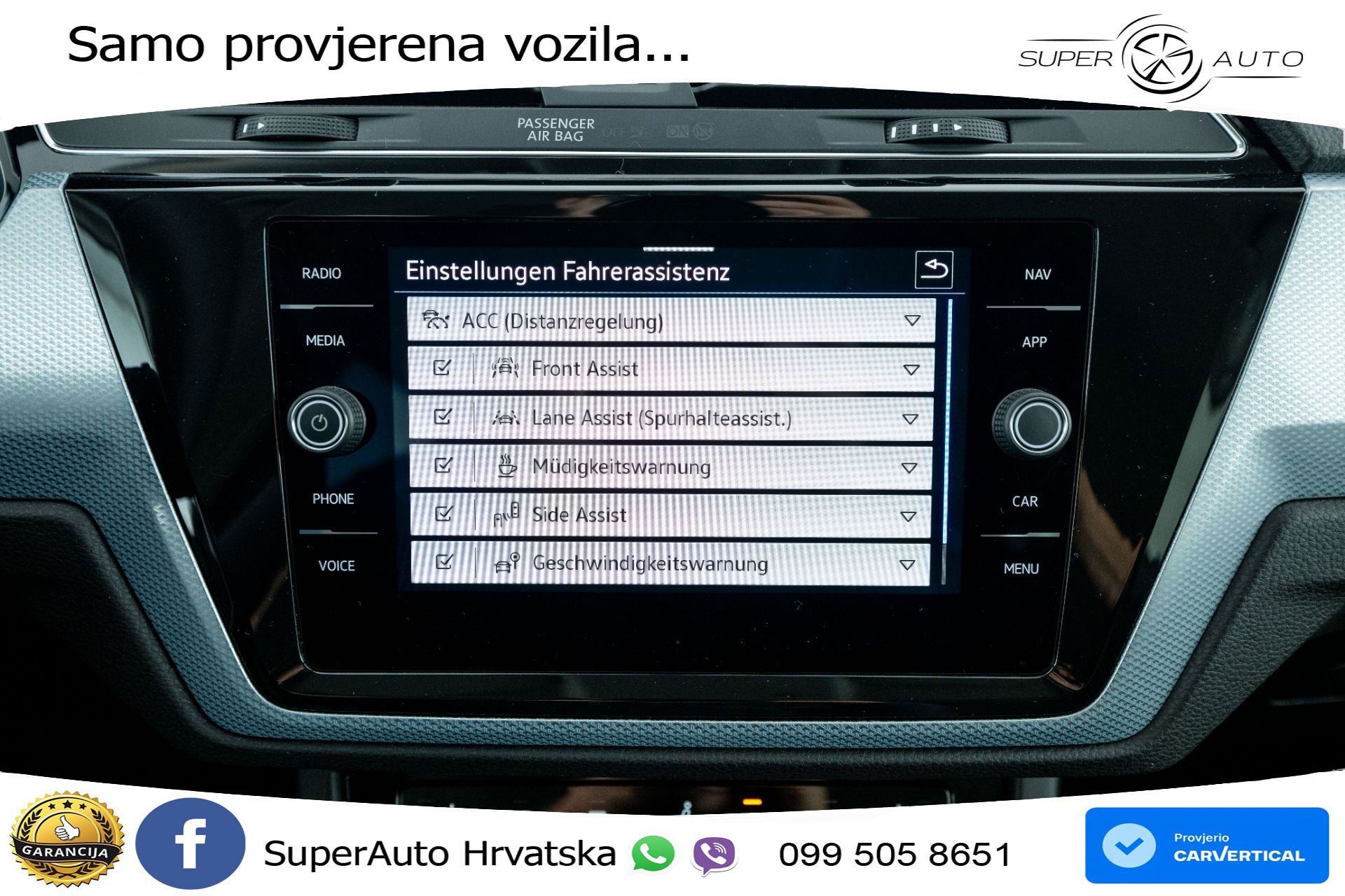 VW Touran 1.5 TSI DSG Comfortline 150 KS, 7-SJED+ACC+GR SJED+VIRT