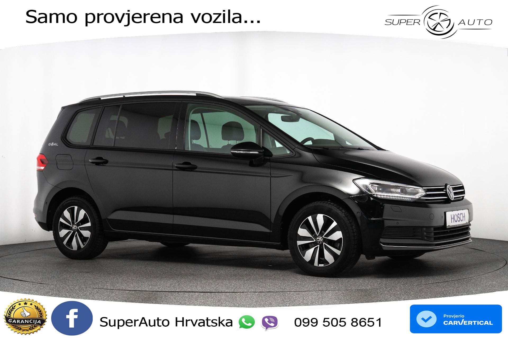 VW Touran 1.5 TSI DSG Comfortline 150 KS, 7-SJED+ACC+GR SJED+VIRT