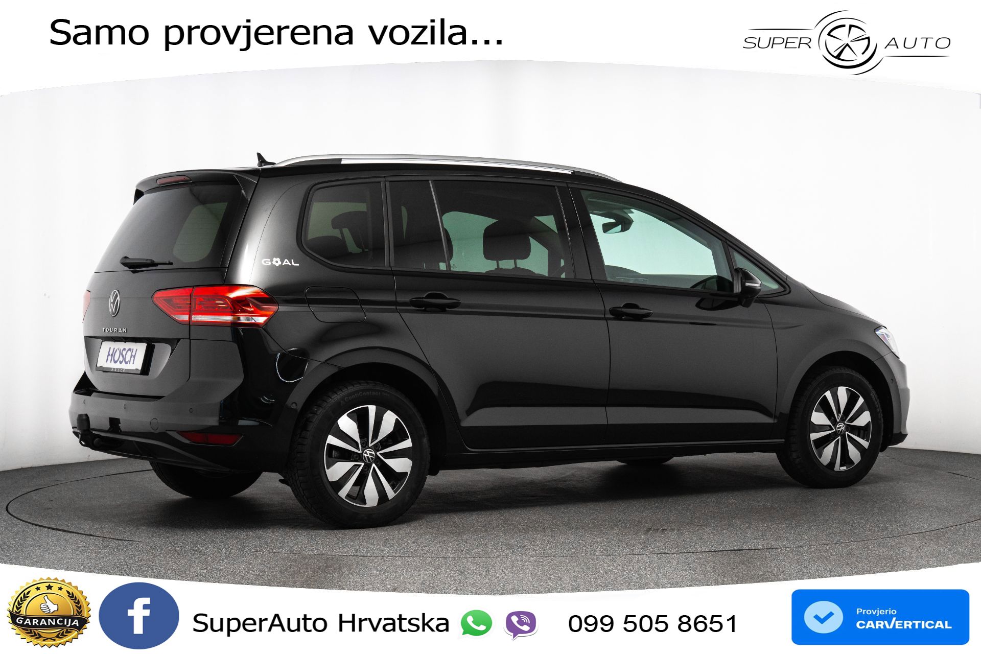 VW Touran 1.5 TSI DSG Comfortline 150 KS, 7-SJED+ACC+GR SJED+VIRT