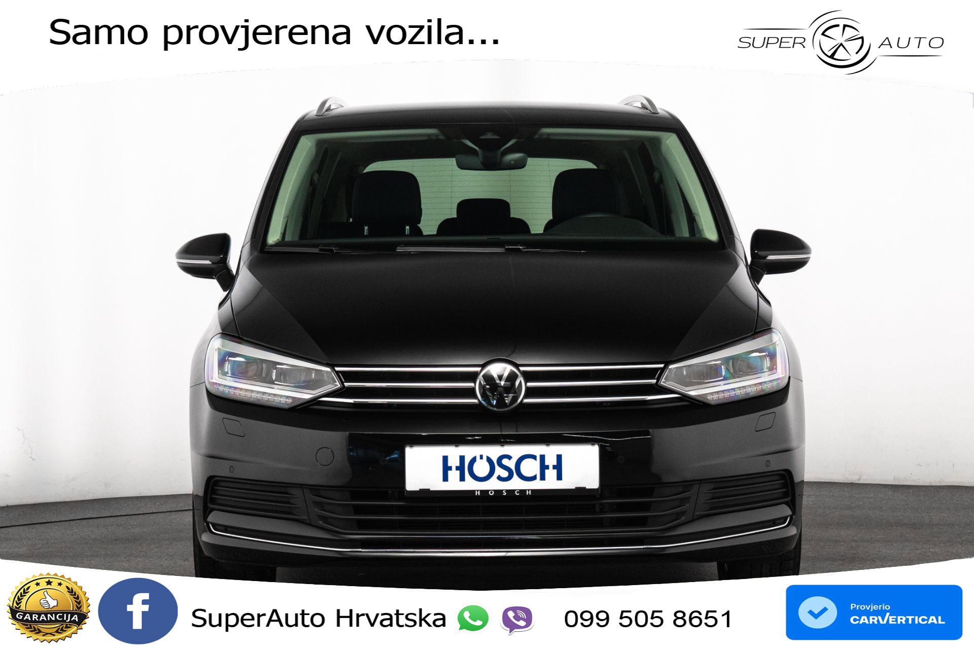VW Touran 1.5 TSI DSG Comfortline 150 KS, 7-SJED+ACC+GR SJED+VIRT
