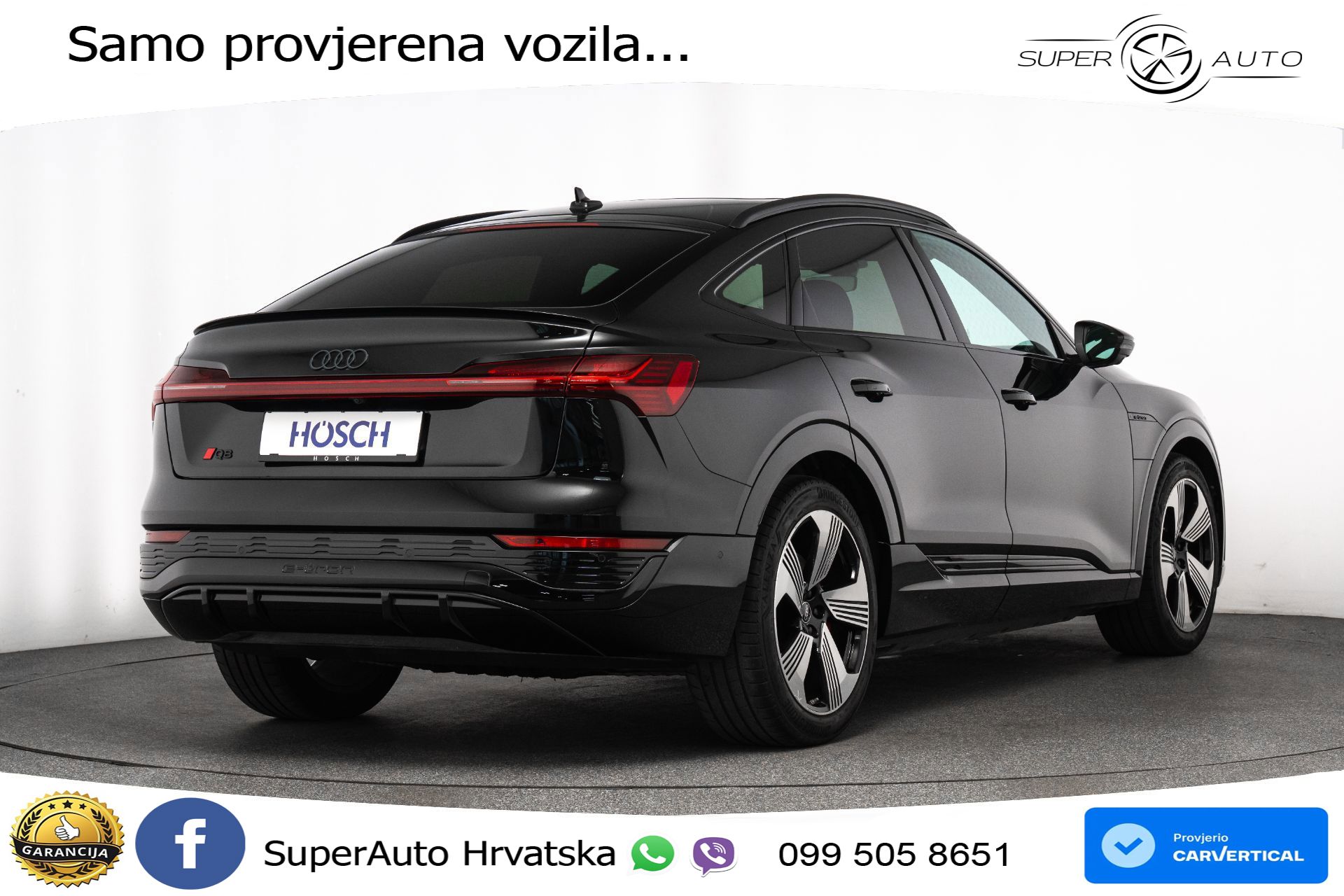 Audi Q8 e-tron 55 114 kWh SB quattro 2xS line 408 KS, ZRAČNI+MATRIX+GR SJED+360