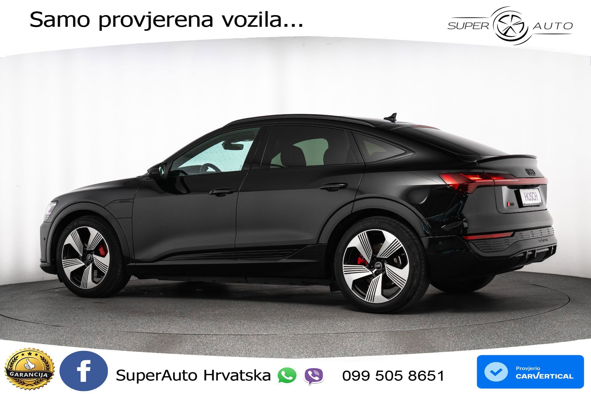 Audi Q8 e-tron 55 114 kWh SB quattro 2xS line 408 KS, ZRAČNI+MATRIX+GR SJED+360