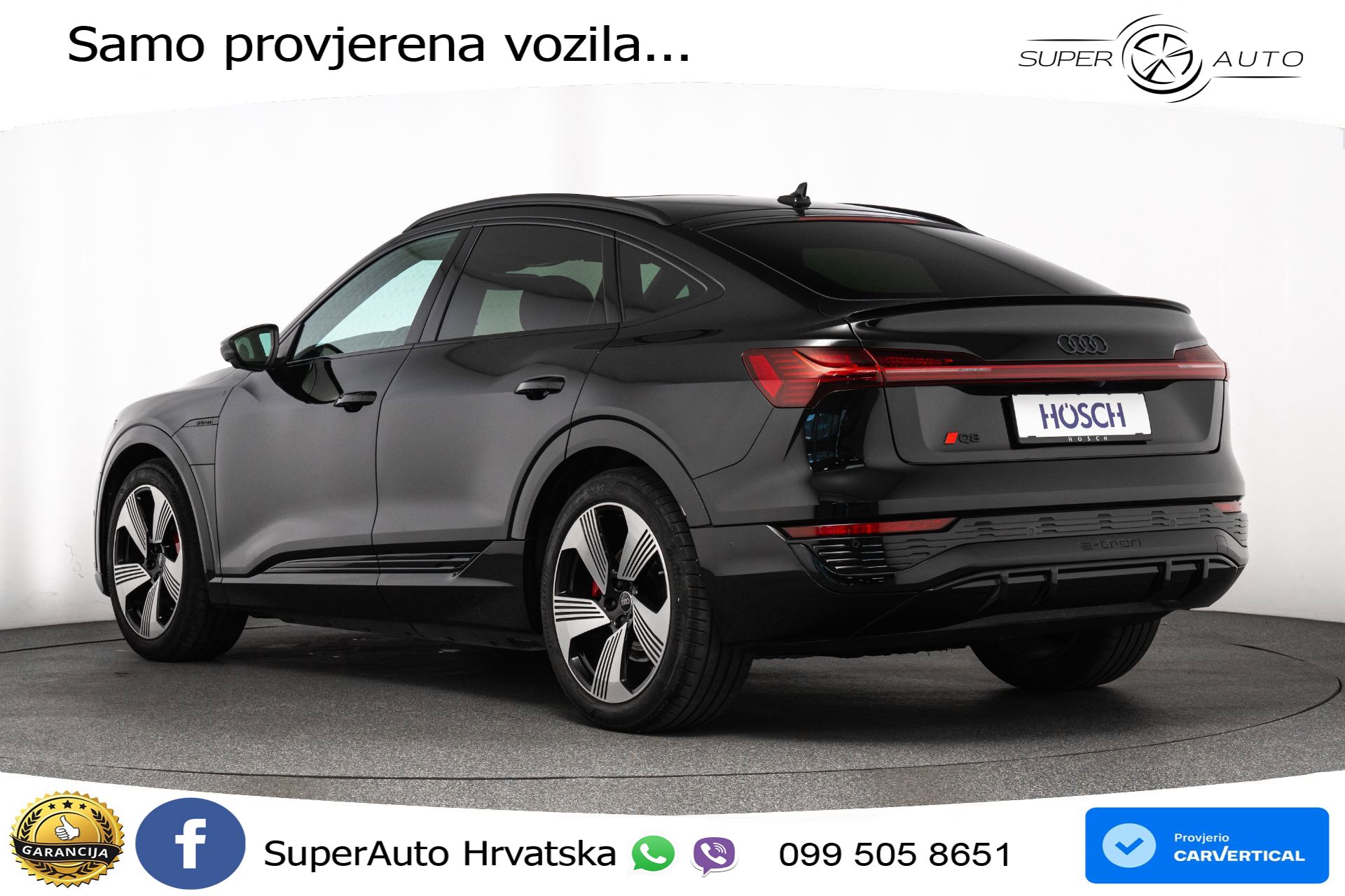Audi Q8 e-tron 55 114 kWh SB quattro 2xS line 408 KS, ZRAČNI+MATRIX+GR SJED+360