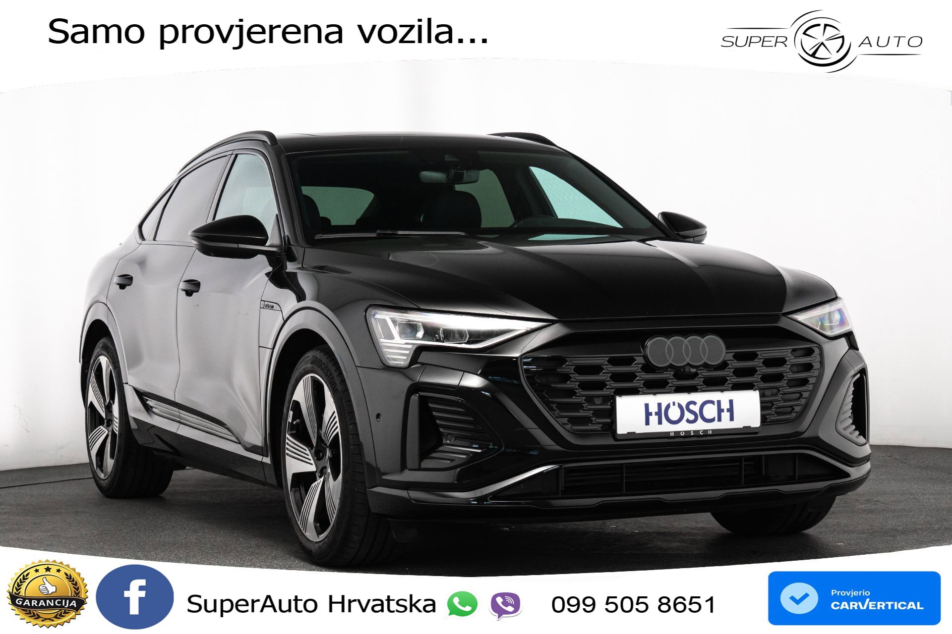 Audi Q8 e-tron 55 114 kWh SB quattro 2xS line 408 KS, ZRAČNI+MATRIX+GR SJED+360