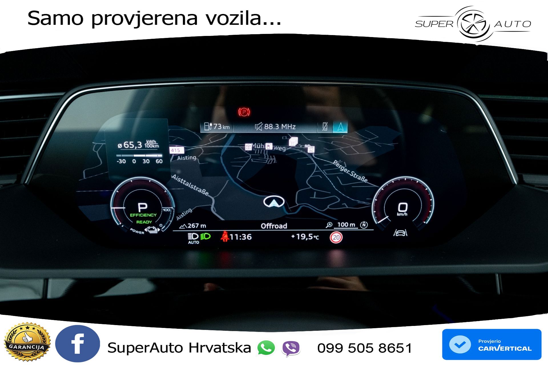 Audi Q8 e-tron 55 114 kWh SB quattro 2xS line 408 KS, ZRAČNI+MATRIX+GR SJED+360