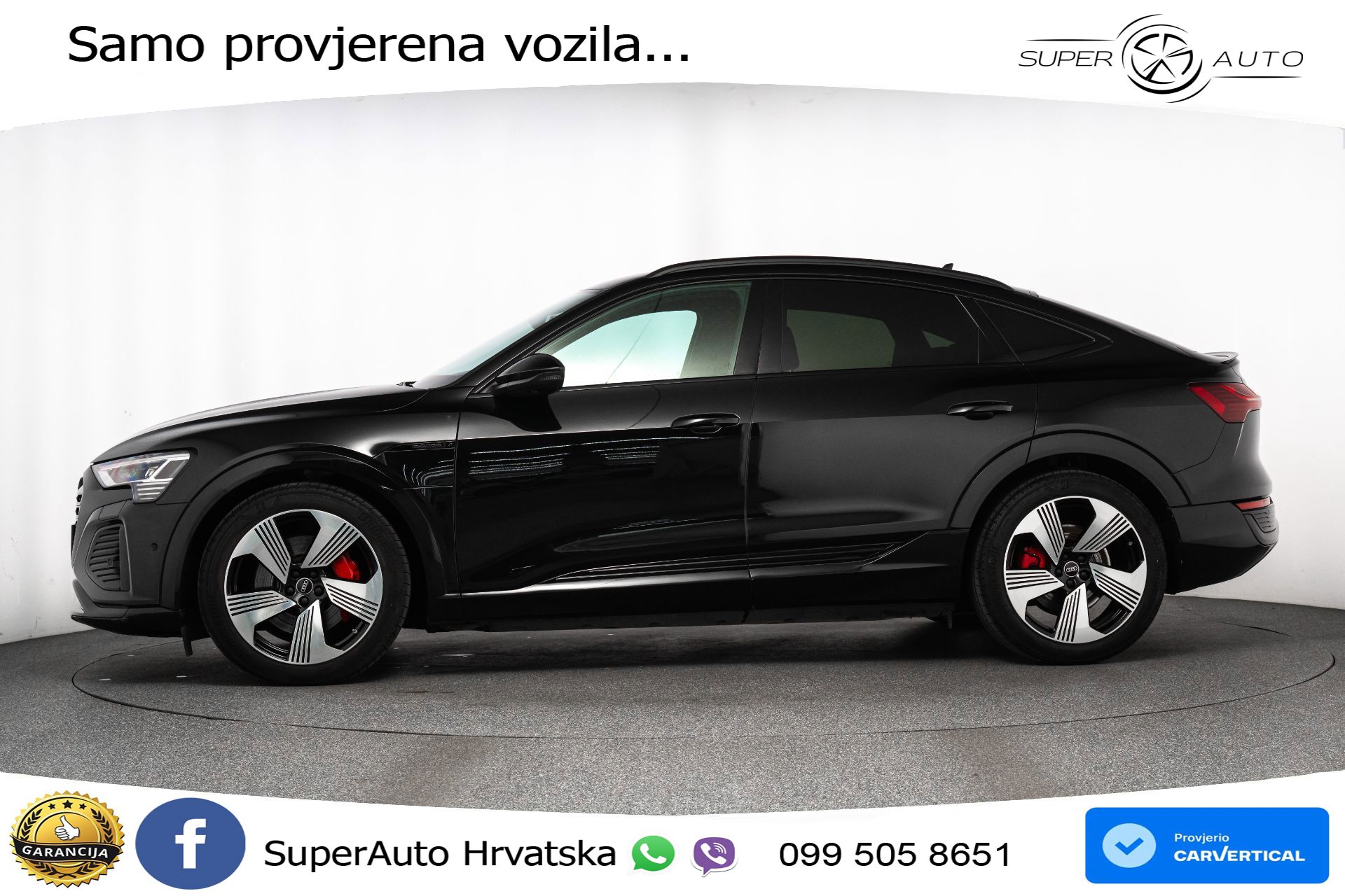 Audi Q8 e-tron 55 114 kWh SB quattro 2xS line 408 KS, ZRAČNI+MATRIX+GR SJED+360