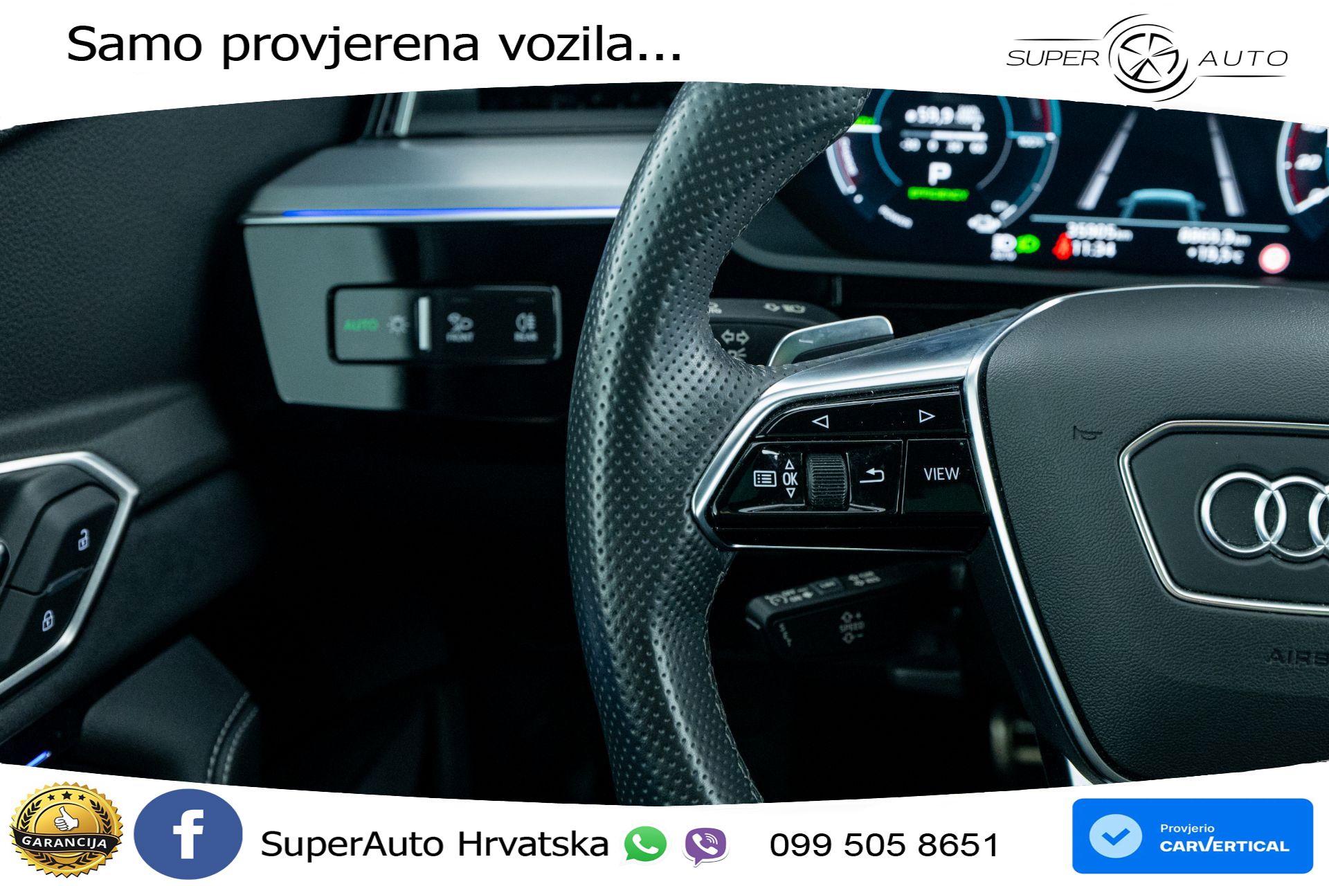 Audi Q8 e-tron 55 114 kWh SB quattro 2xS line 408 KS, ZRAČNI+MATRIX+GR SJED+360