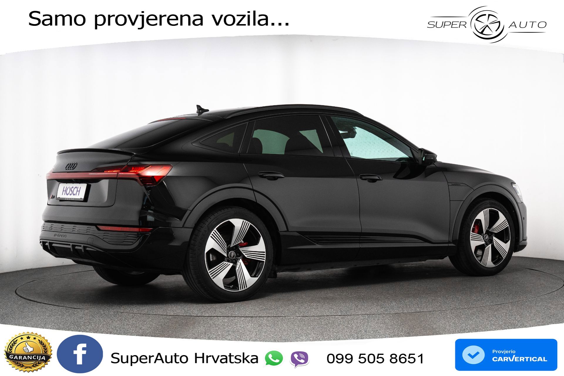 Audi Q8 e-tron 55 114 kWh SB quattro 2xS line 408 KS, ZRAČNI+MATRIX+GR SJED+360