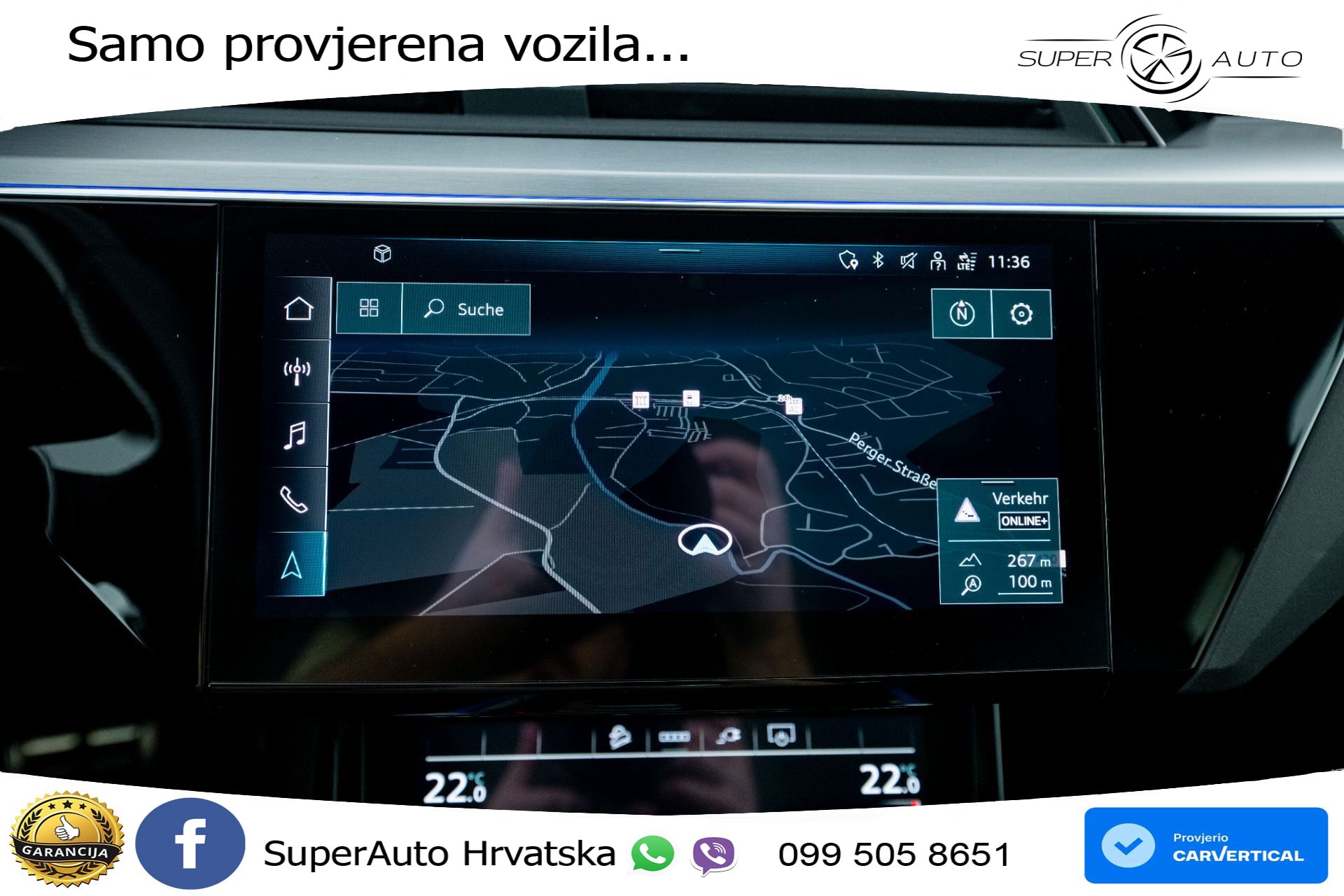 Audi Q8 e-tron 55 114 kWh SB quattro 2xS line 408 KS, ZRAČNI+MATRIX+GR SJED+360