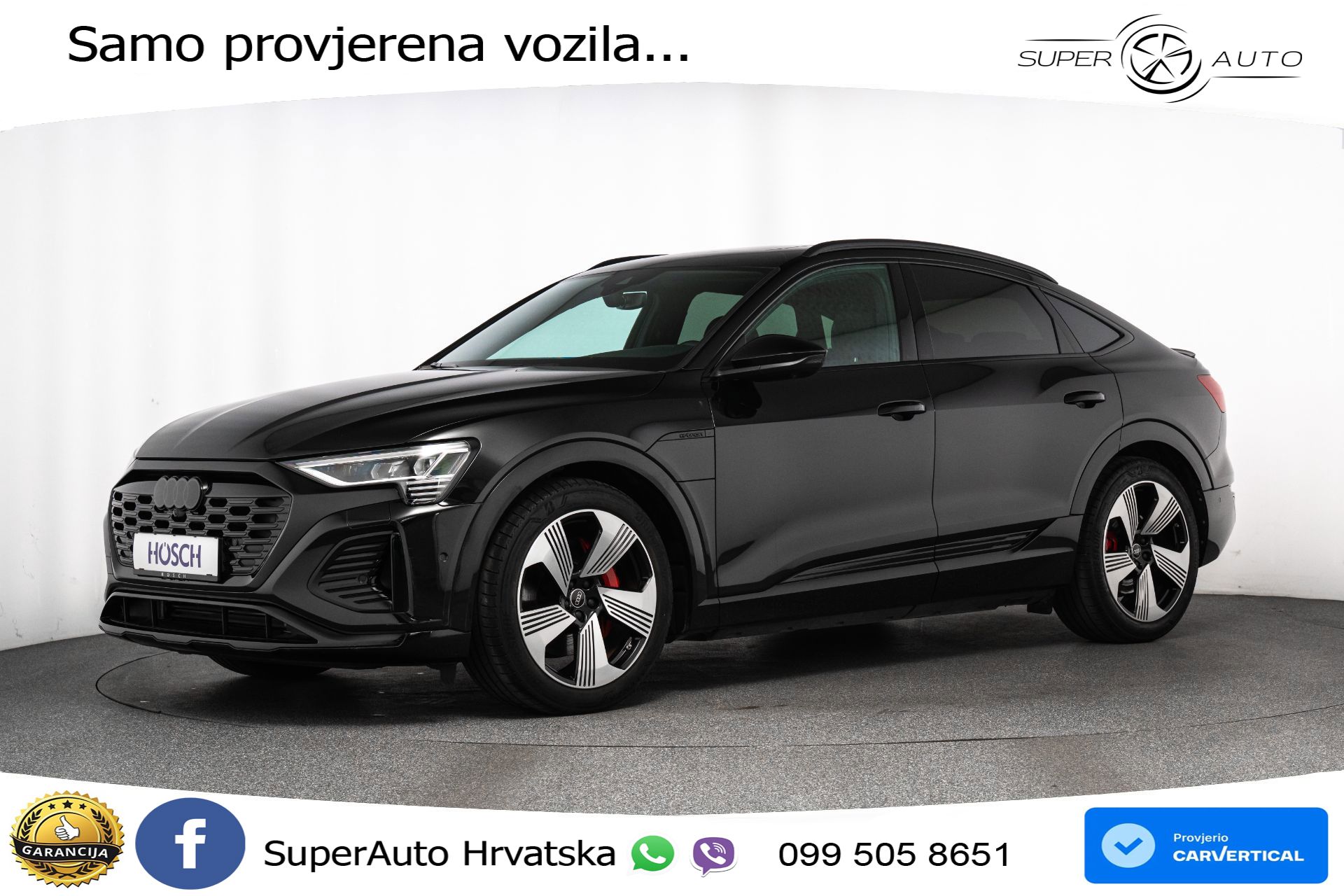 Audi Q8 e-tron 55 114 kWh SB quattro 2xS line 408 KS, ZRAČNI+MATRIX+GR SJED+360