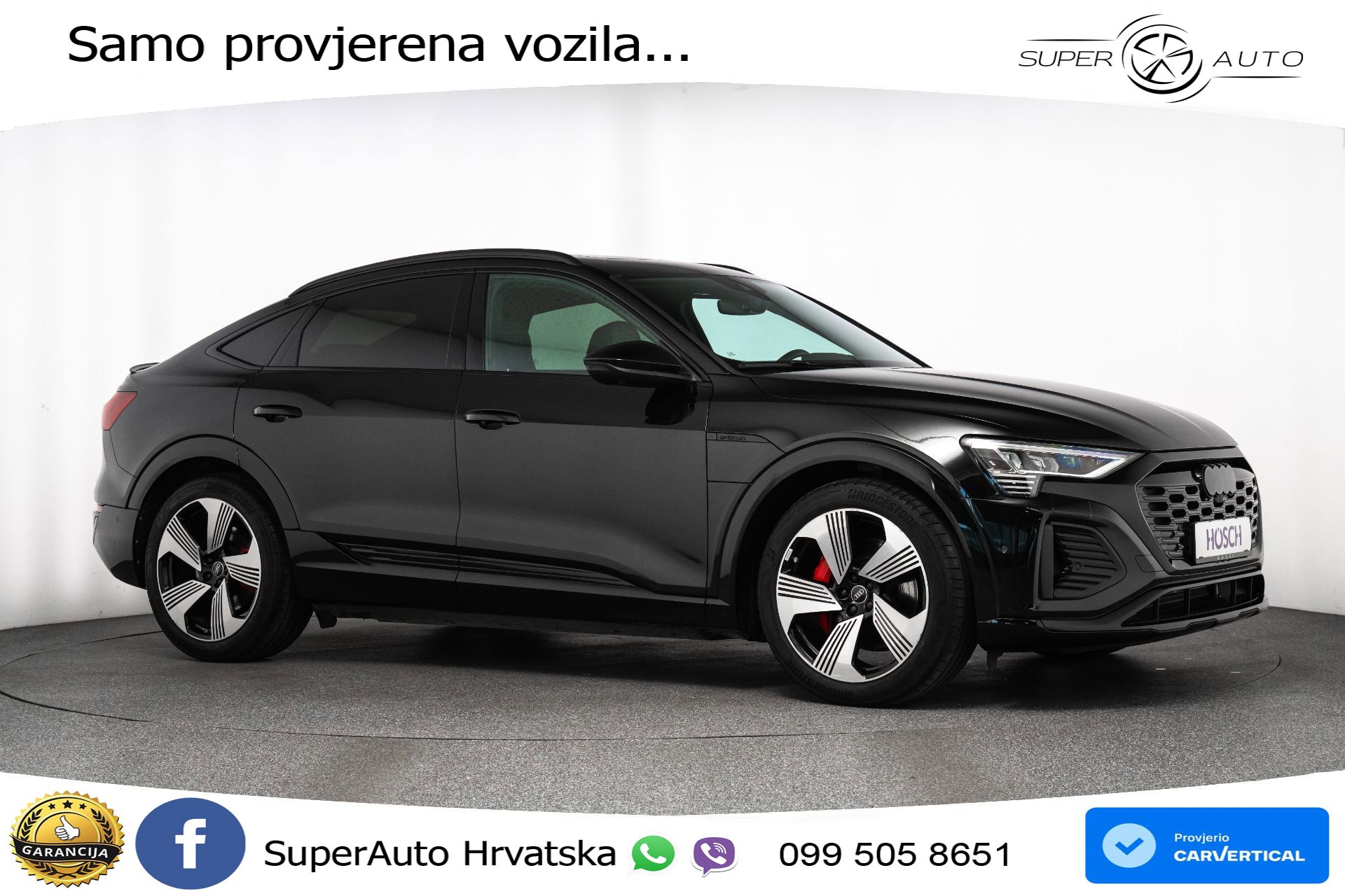 Audi Q8 e-tron 55 114 kWh SB quattro 2xS line 408 KS, ZRAČNI+MATRIX+GR SJED+360