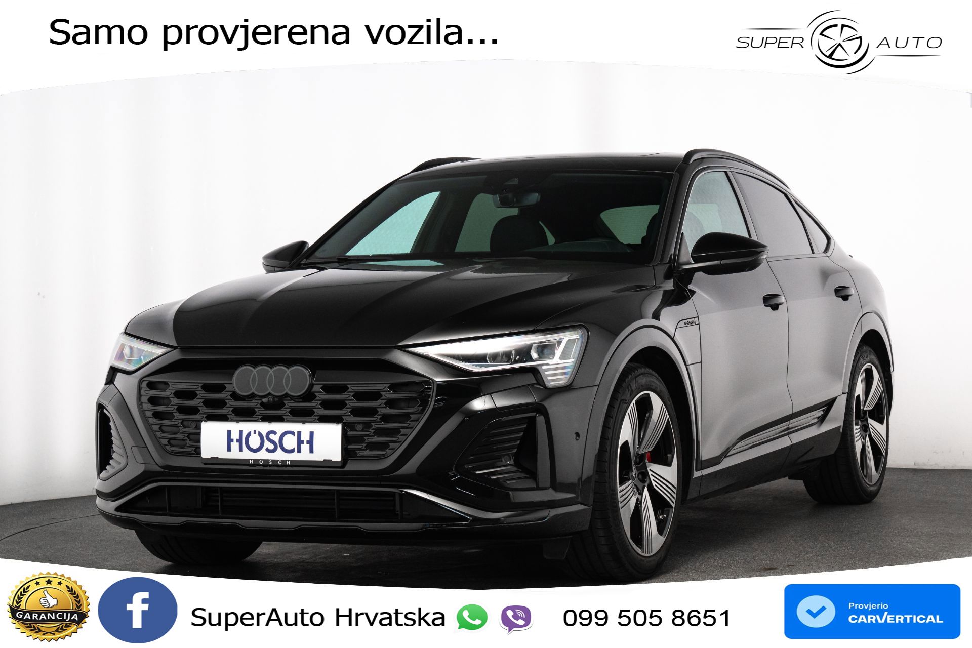 Audi Q8 e-tron 55 114 kWh SB quattro 2xS line 408 KS, ZRAČNI+MATRIX+GR SJED+360
