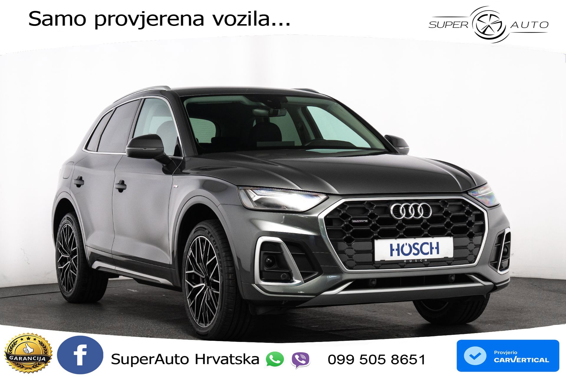 Audi Q5 40 TDI quattro ultra S tronic S line 204 KS, ACC+KAM+VIRT+NAVI