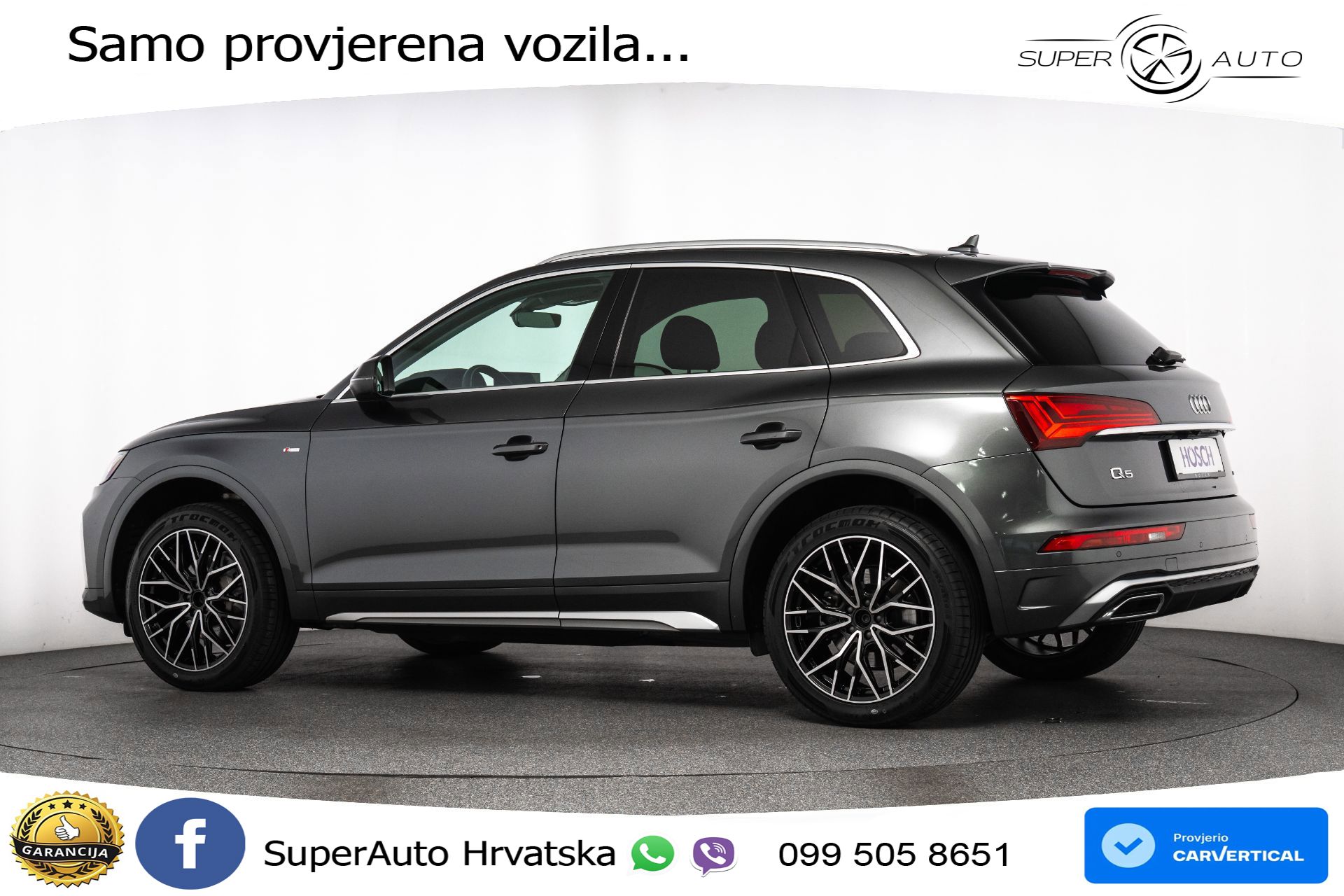 Audi Q5 40 TDI quattro ultra S tronic S line 204 KS, ACC+KAM+VIRT+NAVI