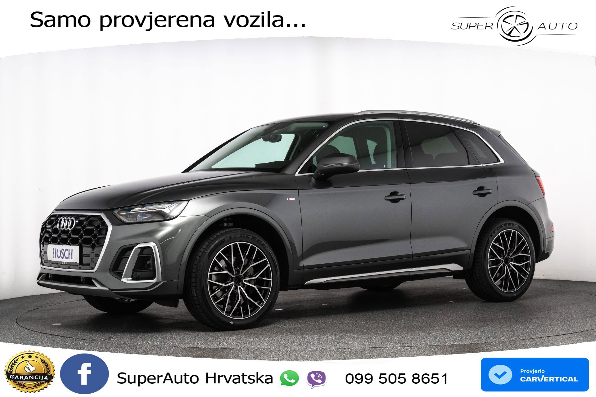 Audi Q5 40 TDI quattro ultra S tronic S line 204 KS, ACC+KAM+VIRT+NAVI