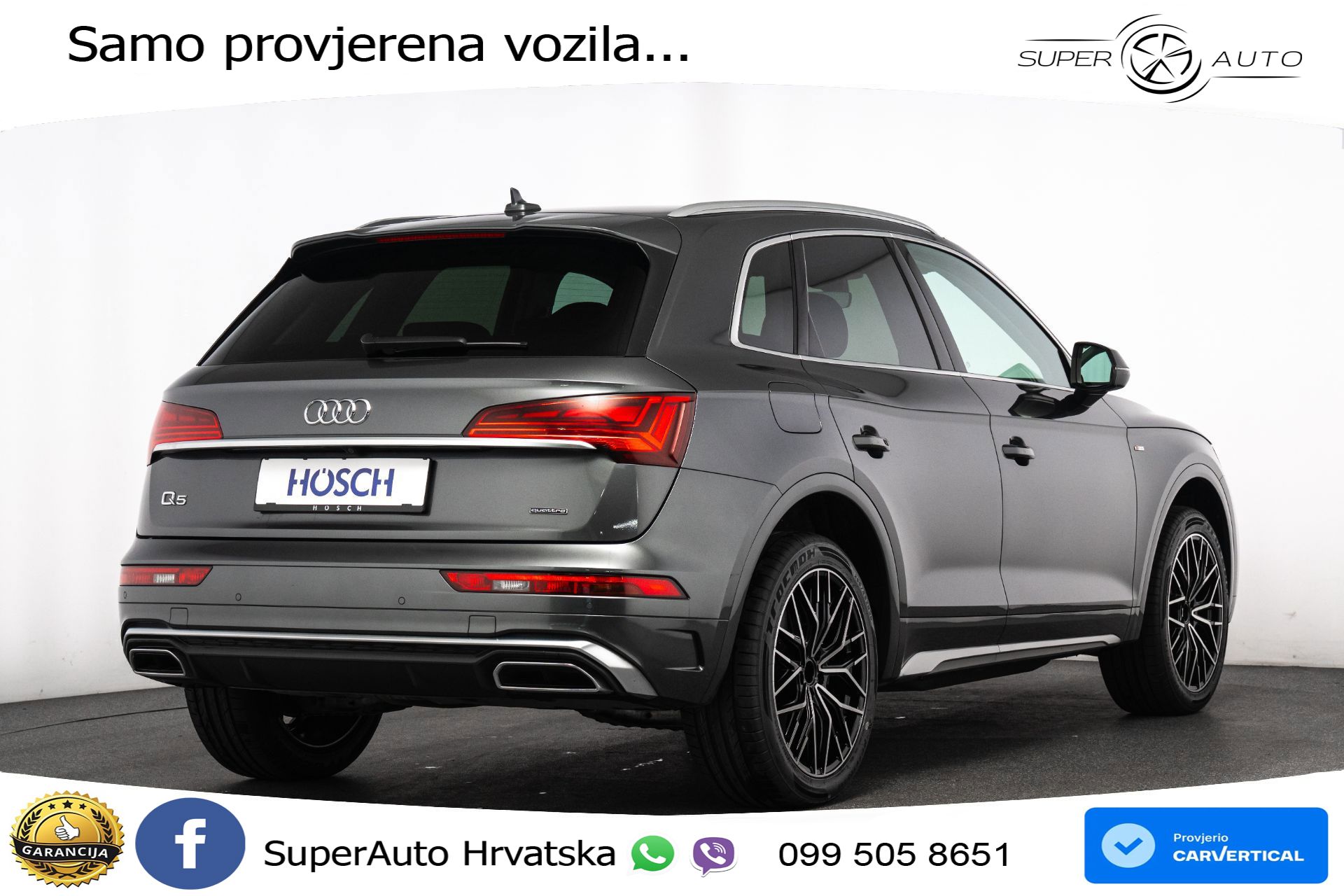 Audi Q5 40 TDI quattro ultra S tronic S line 204 KS, ACC+KAM+VIRT+NAVI