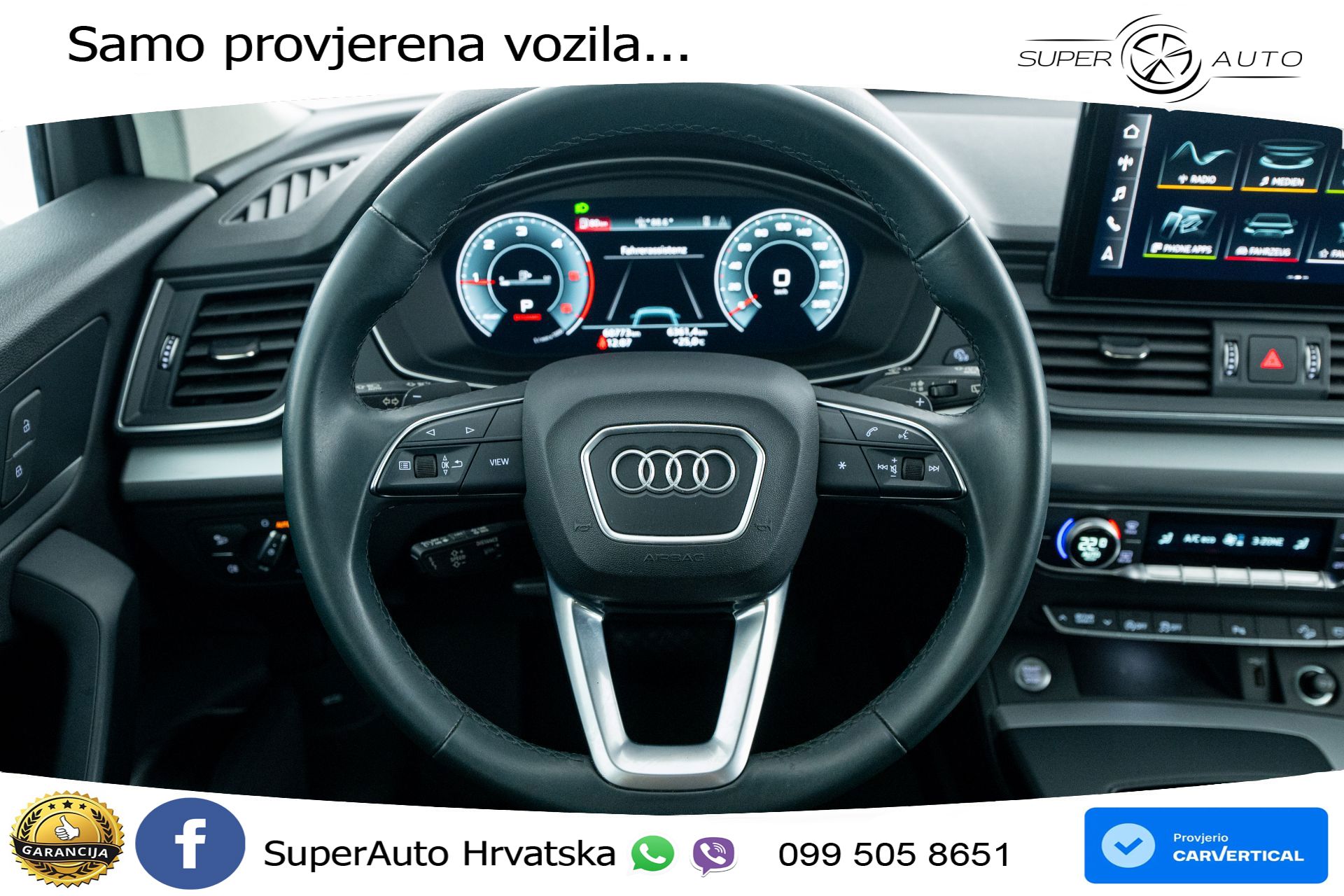 Audi Q5 40 TDI quattro ultra S tronic S line 204 KS, ACC+KAM+VIRT+NAVI