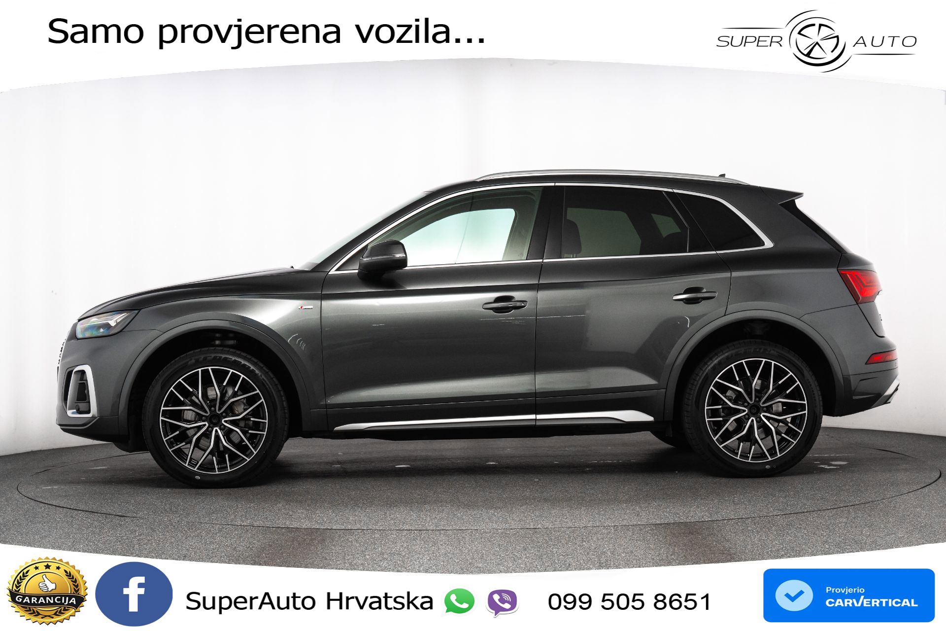 Audi Q5 40 TDI quattro ultra S tronic S line 204 KS, ACC+KAM+VIRT+NAVI