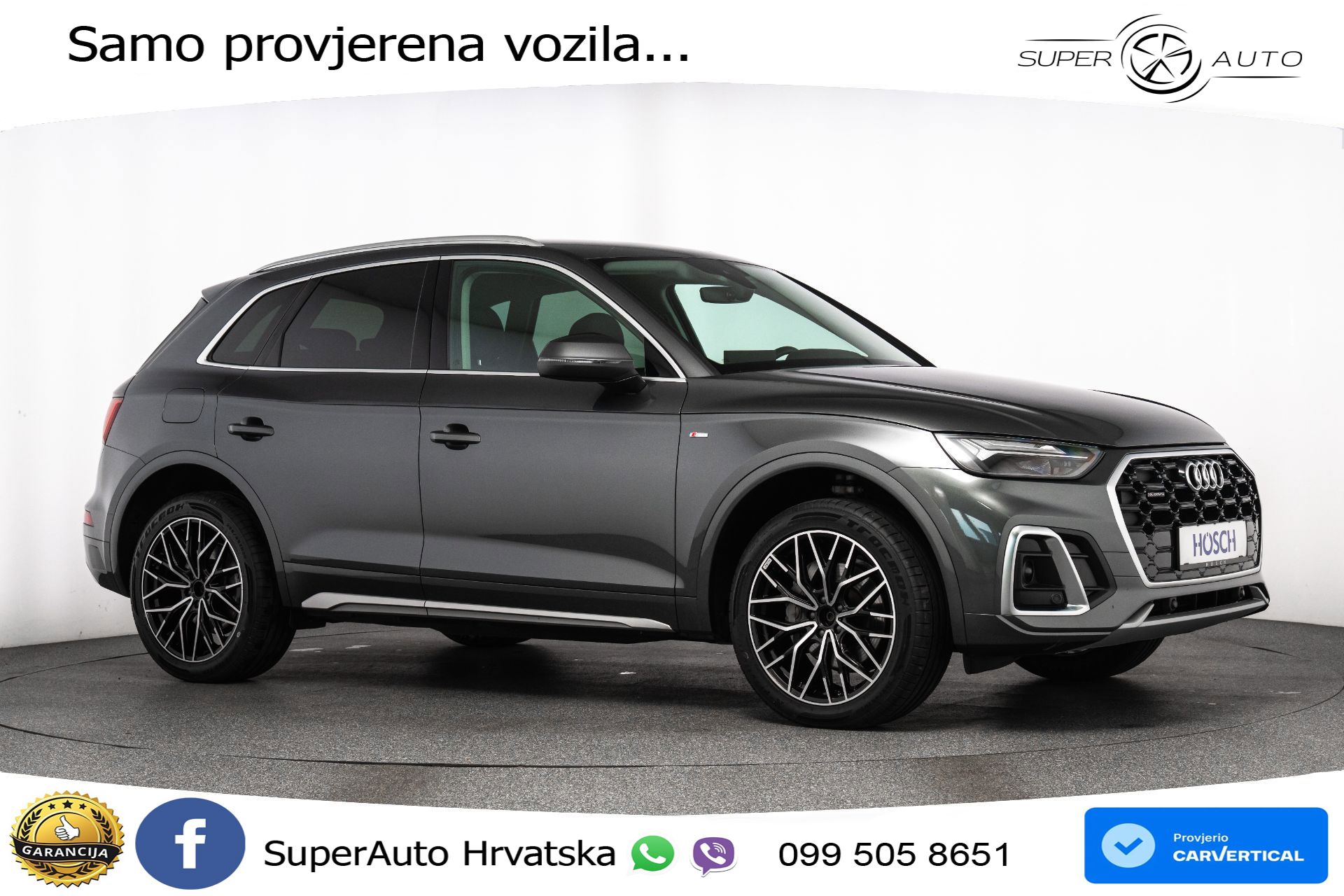 Audi Q5 40 TDI quattro ultra S tronic S line 204 KS, ACC+KAM+VIRT+NAVI