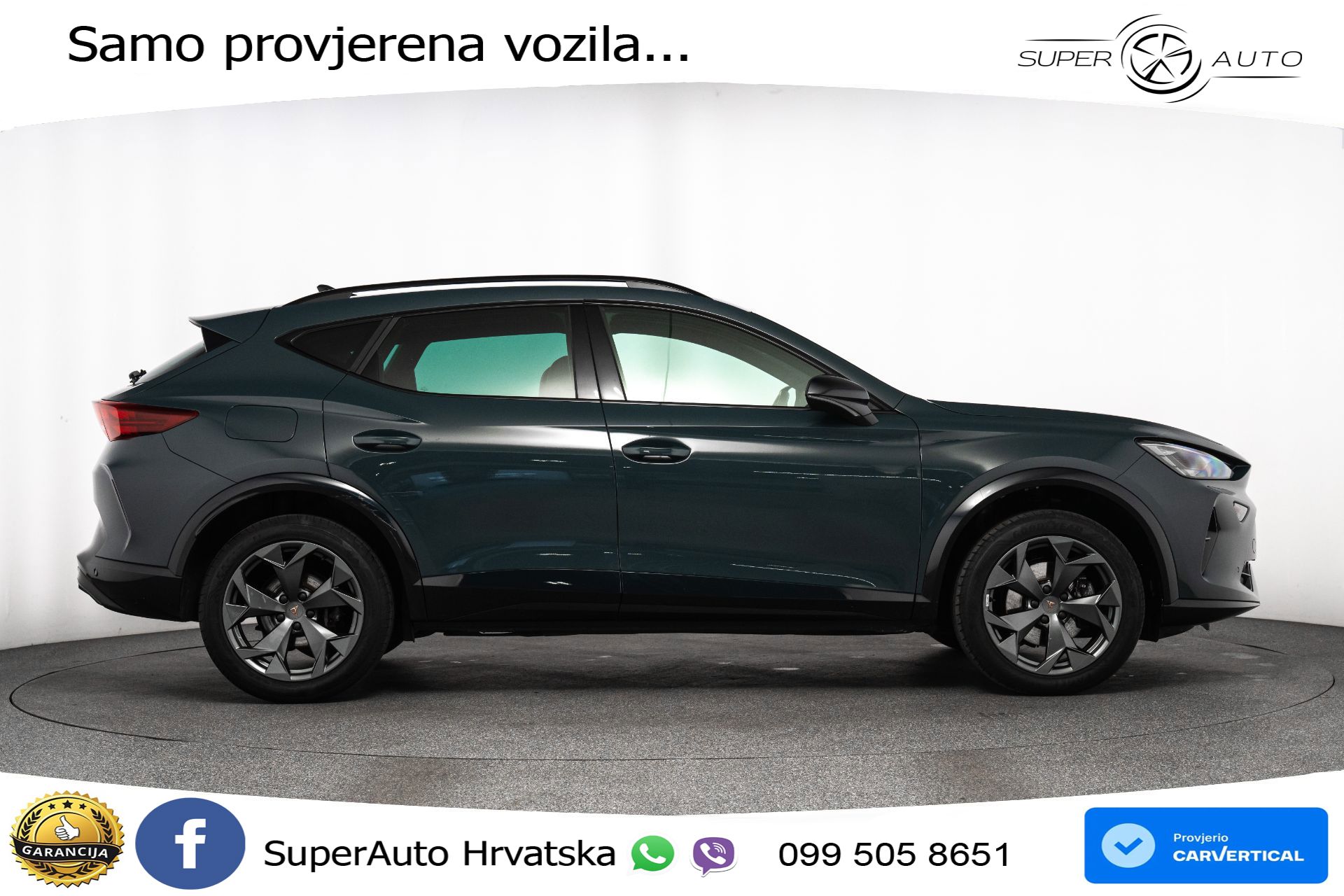 Cupra Formentor 1.5 eTSI DSG Edge 150 KS, ACC+KAM+GR SJED+VIRT