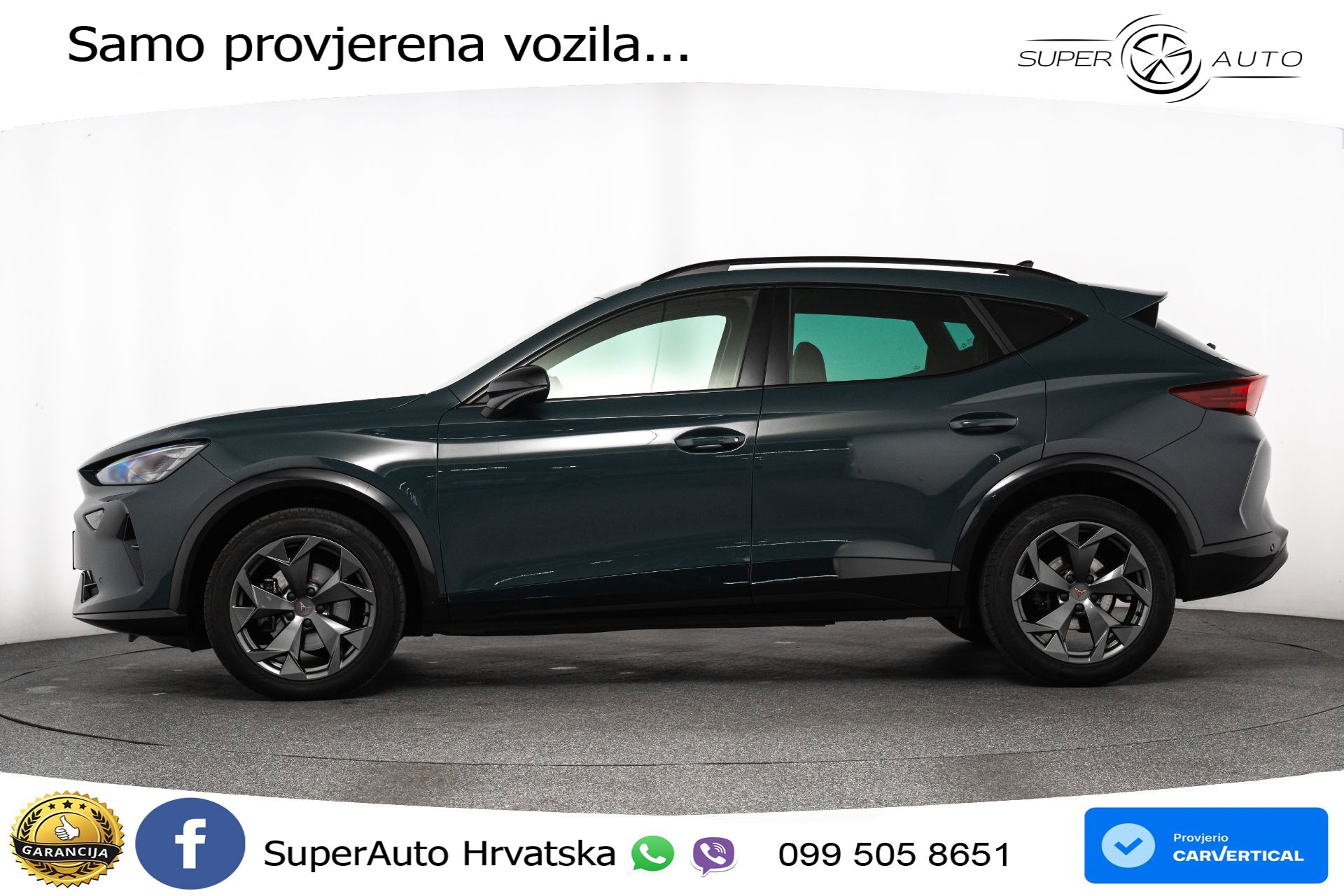 Cupra Formentor 1.5 eTSI DSG Edge 150 KS, ACC+KAM+GR SJED+VIRT