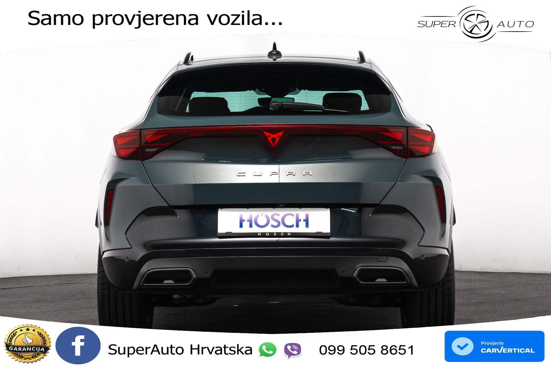 Cupra Formentor 1.5 eTSI DSG Edge 150 KS, ACC+KAM+GR SJED+VIRT