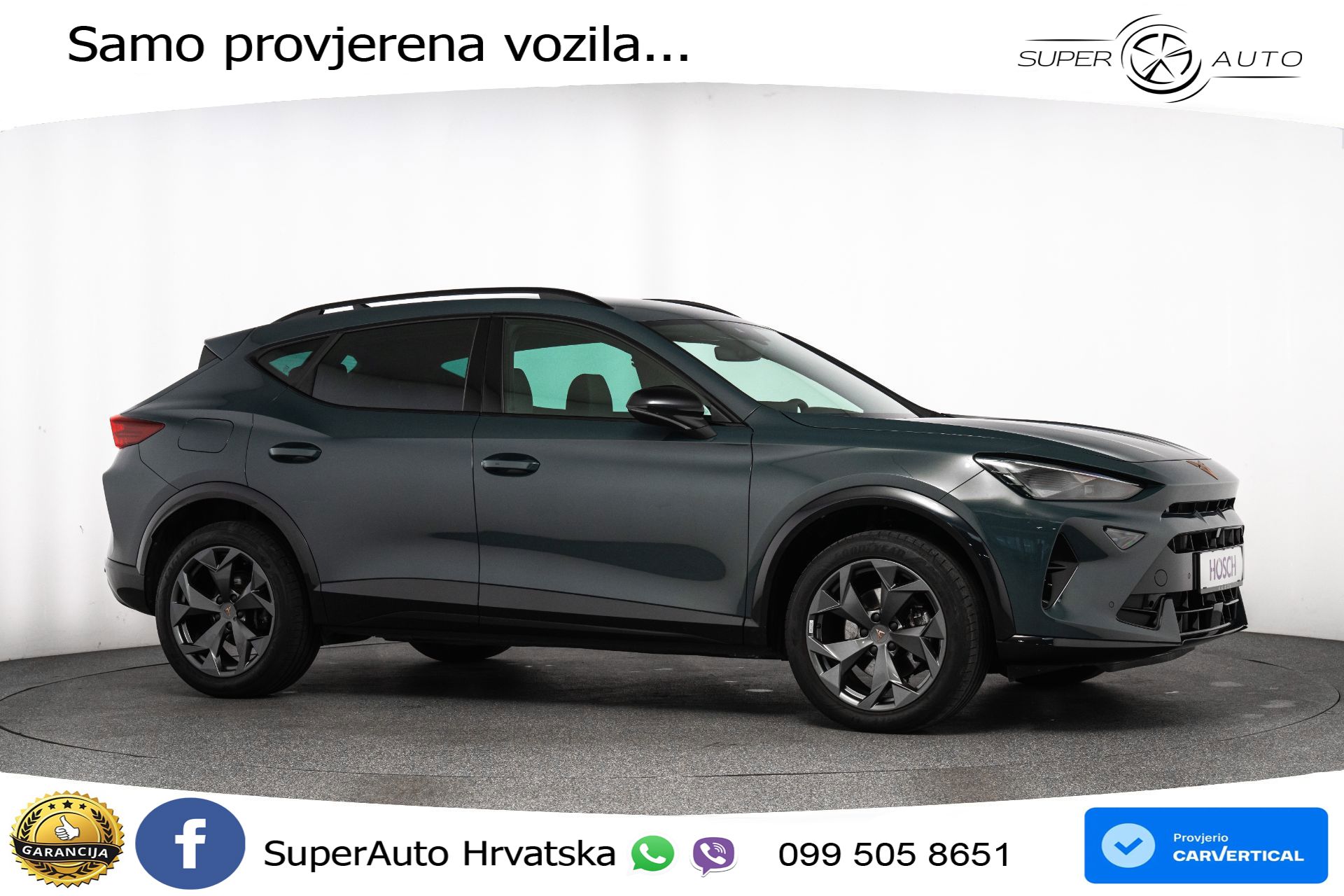 Cupra Formentor 1.5 eTSI DSG Edge 150 KS, ACC+KAM+GR SJED+VIRT