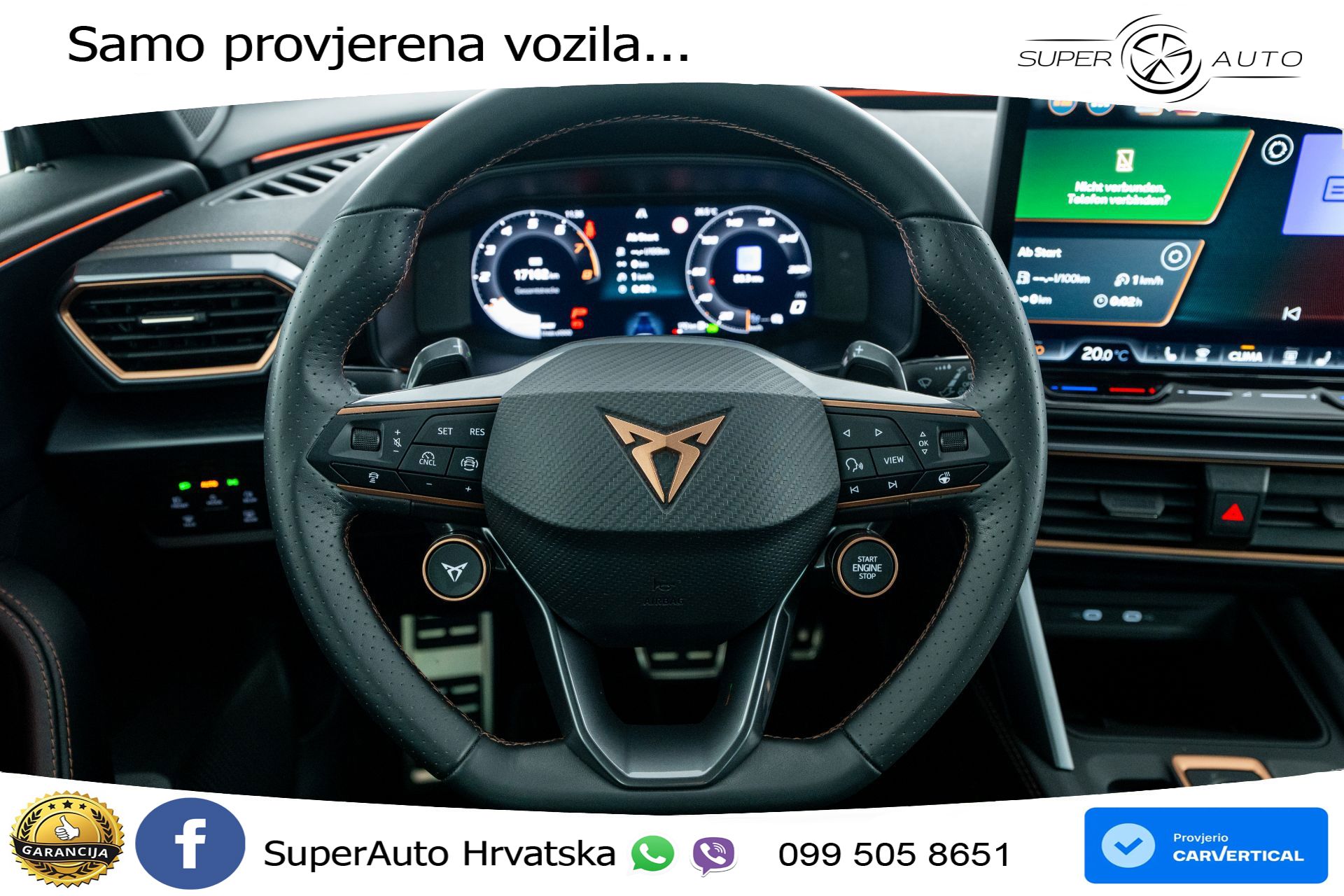 Cupra Formentor 1.5 eTSI DSG Edge 150 KS, ACC+KAM+GR SJED+VIRT