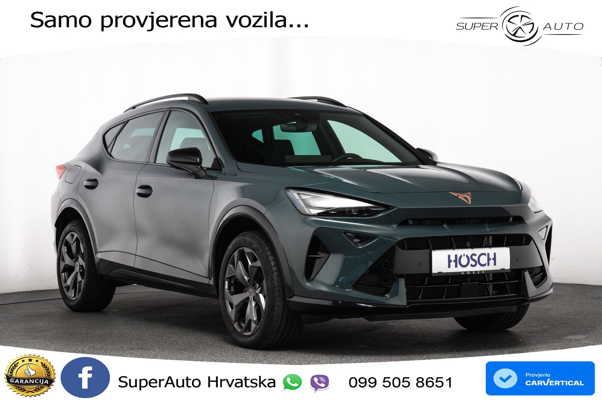 Cupra Formentor 1.5 eTSI DSG Edge 150 KS, ACC+KAM+GR SJED+VIRT