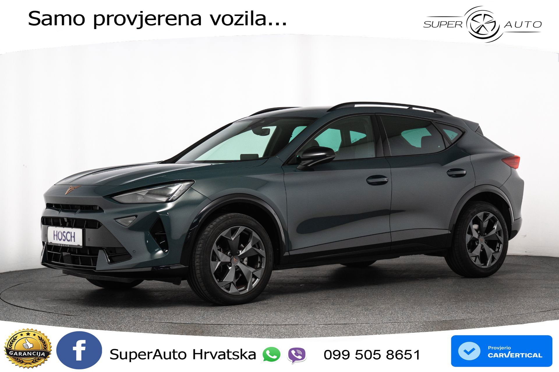 Cupra Formentor 1.5 eTSI DSG Edge 150 KS, ACC+KAM+GR SJED+VIRT