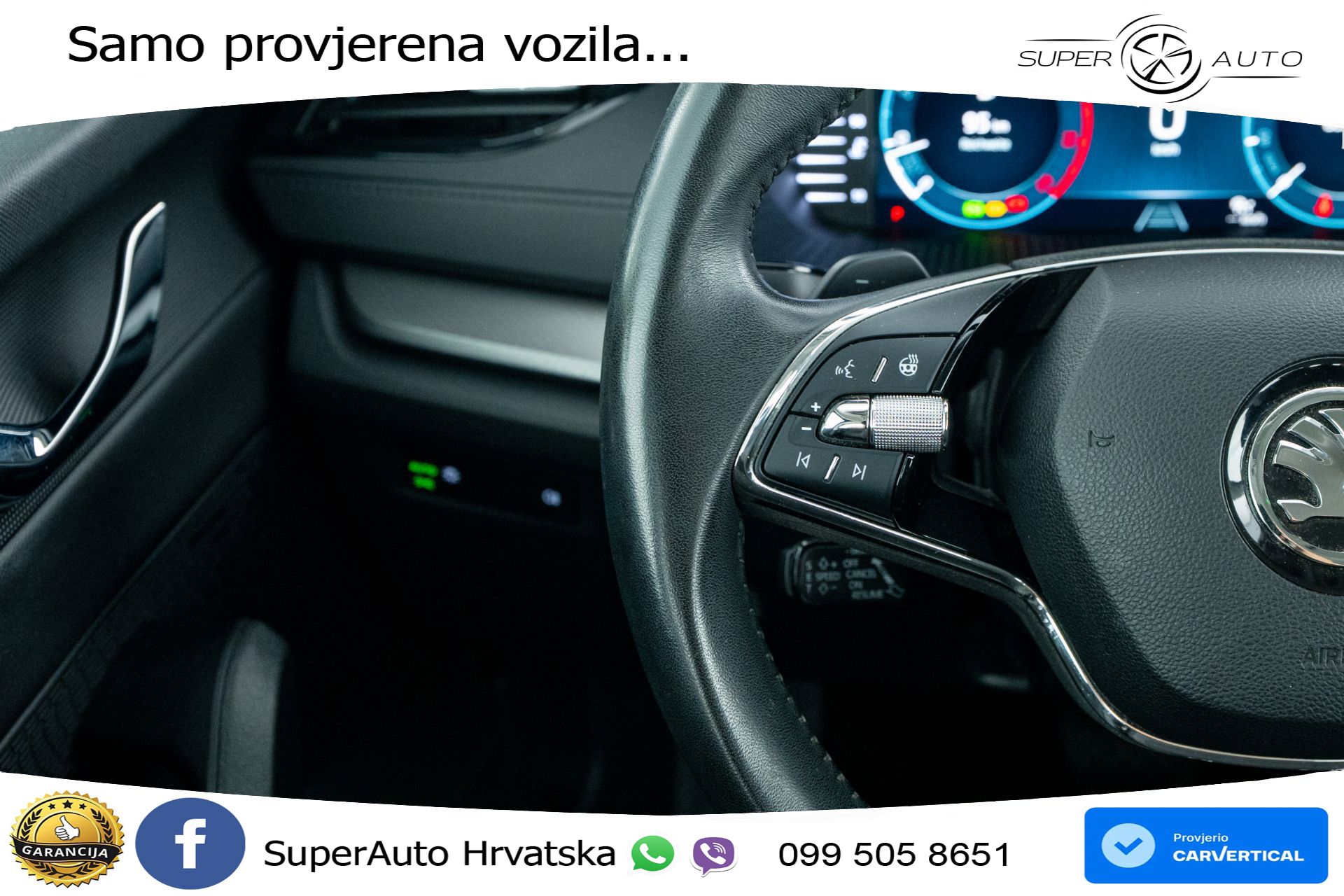 Škoda Octavia Combi 2.0 TDI DSG Ambition 150 KS, LED+ACC+KAM+VIRT+PDC