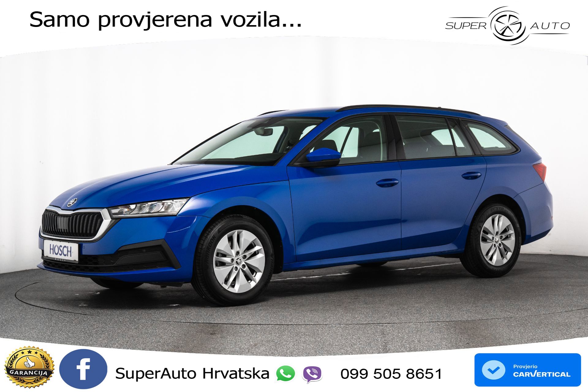 Škoda Octavia Combi 2.0 TDI DSG Ambition 150 KS, LED+ACC+KAM+VIRT+PDC