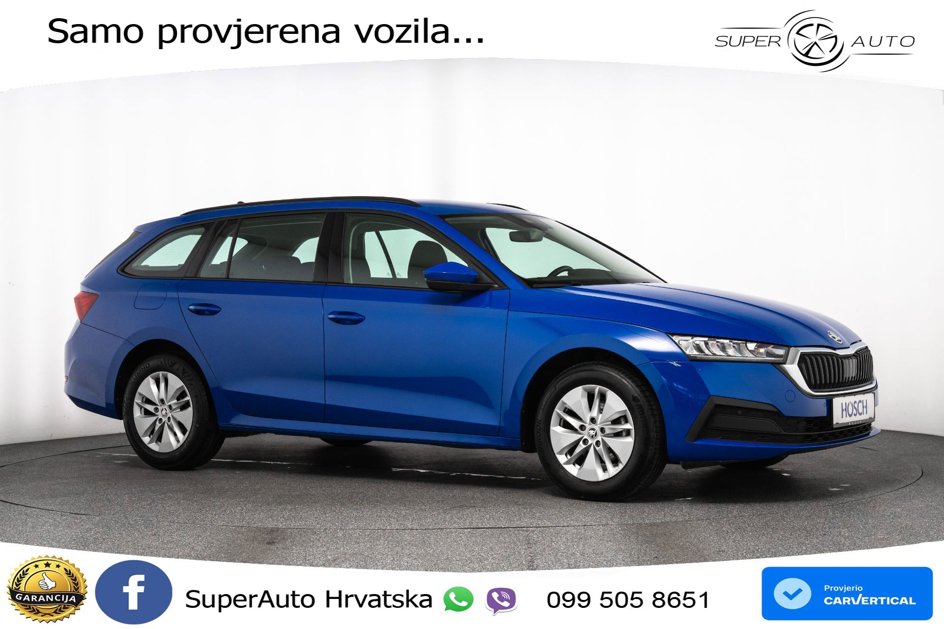 Škoda Octavia Combi 2.0 TDI DSG Ambition 150 KS, LED+ACC+KAM+VIRT+PDC