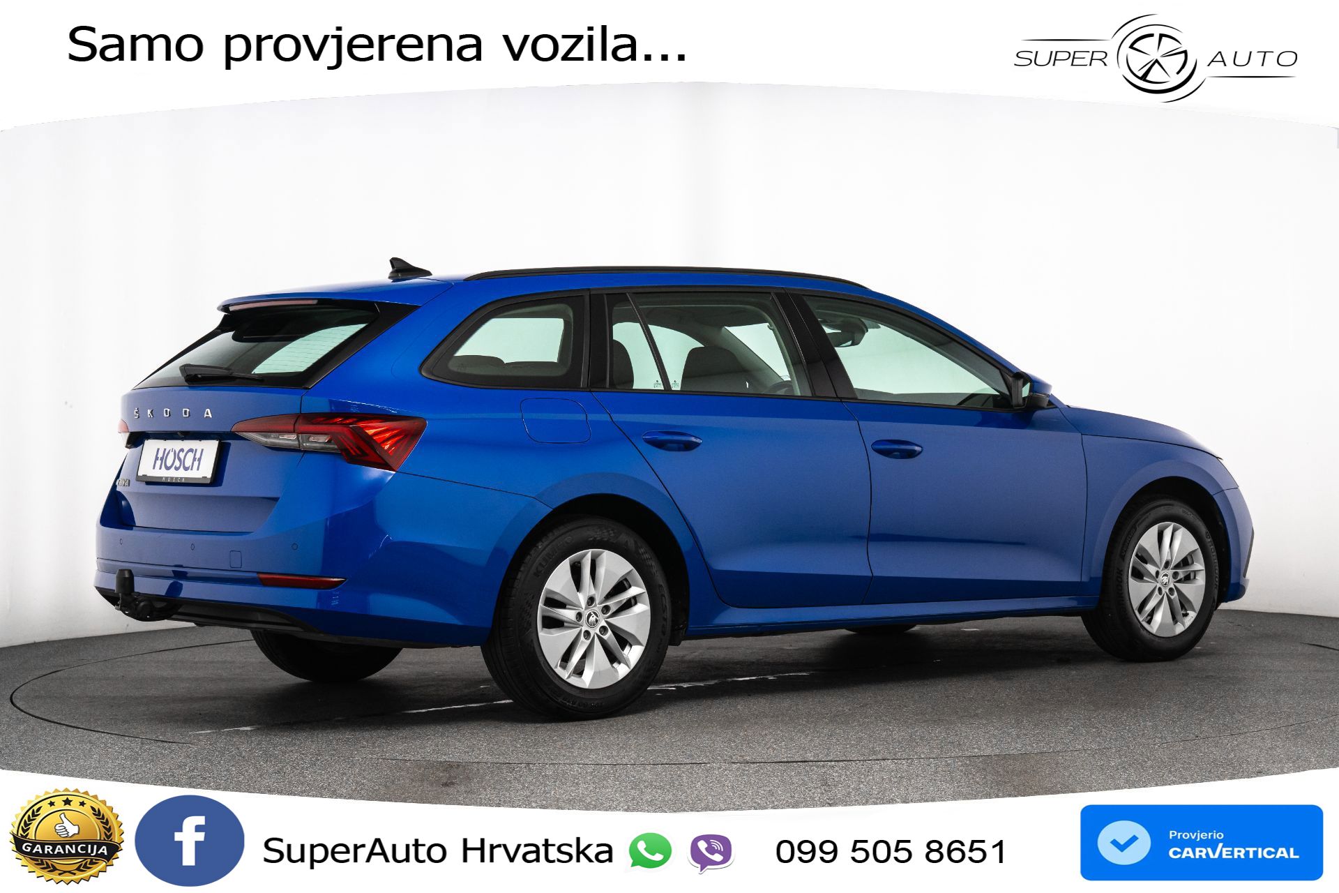 Škoda Octavia Combi 2.0 TDI DSG Ambition 150 KS, LED+ACC+KAM+VIRT+PDC