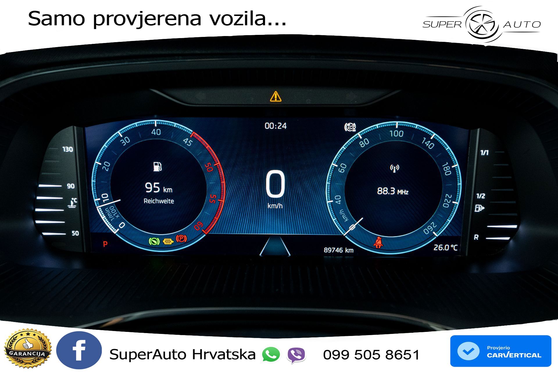 Škoda Octavia Combi 2.0 TDI DSG Ambition 150 KS, LED+ACC+KAM+VIRT+PDC