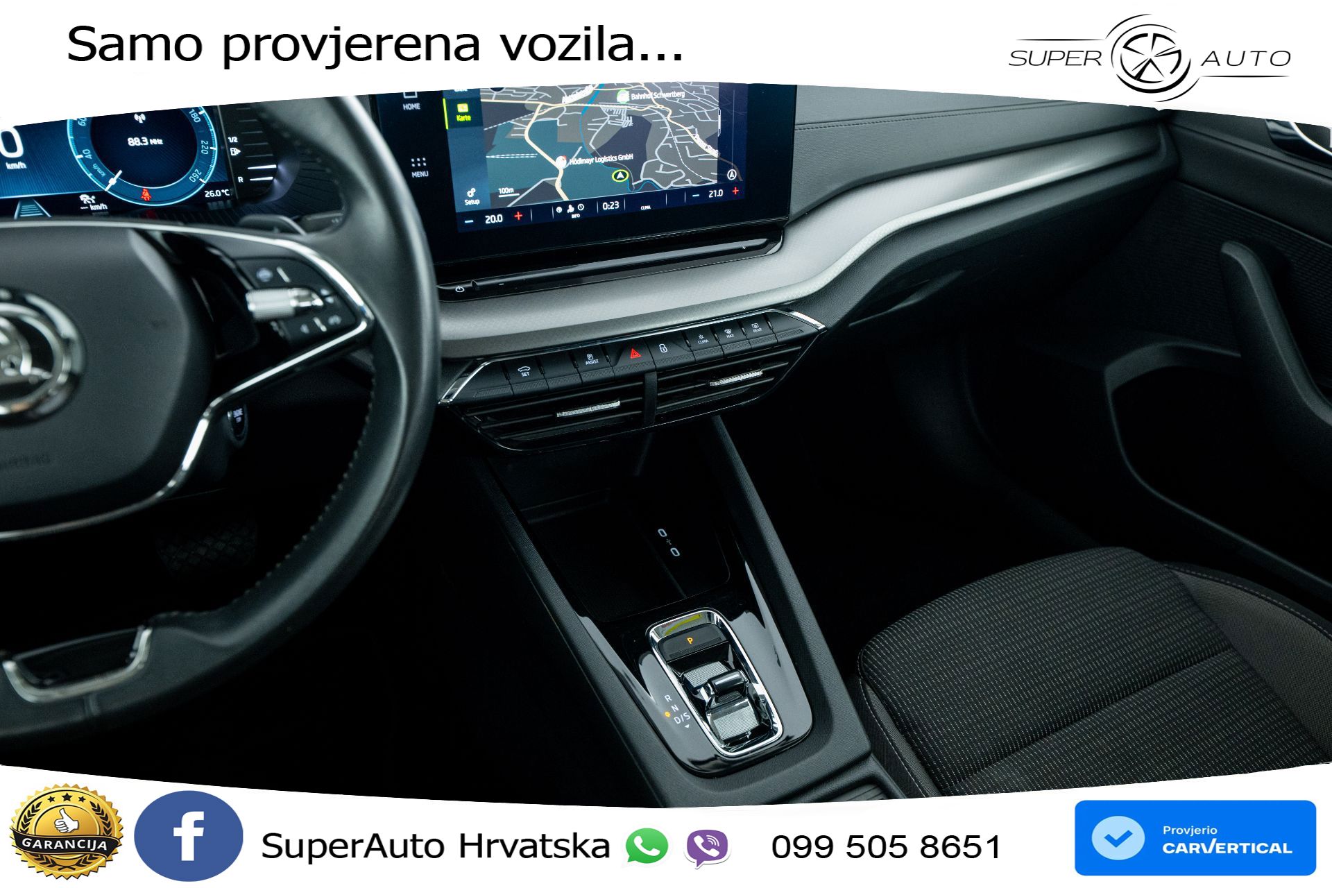 Škoda Octavia Combi 2.0 TDI DSG Ambition 150 KS, LED+ACC+KAM+VIRT+PDC