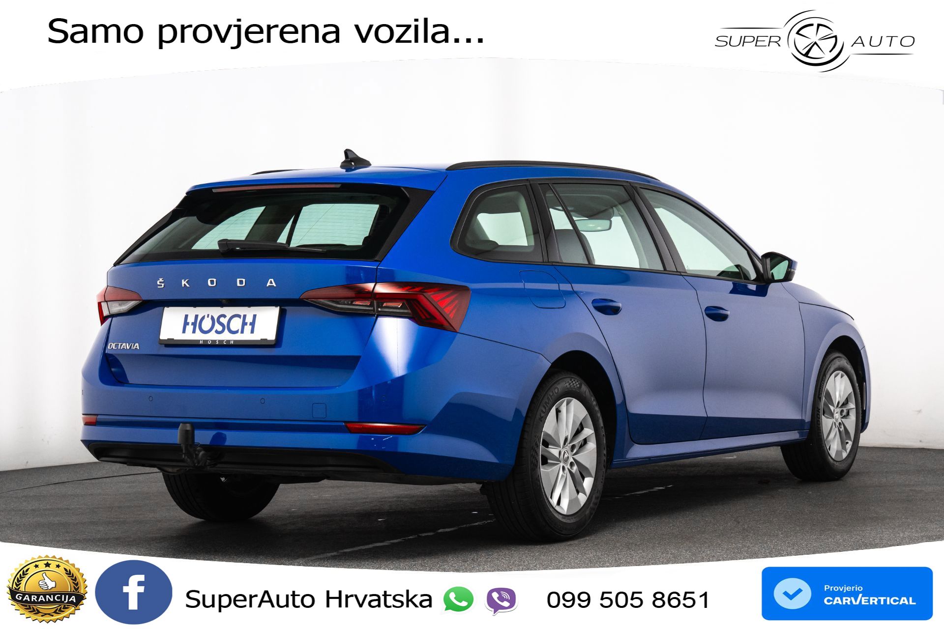 Škoda Octavia Combi 2.0 TDI DSG Ambition 150 KS, LED+ACC+KAM+VIRT+PDC