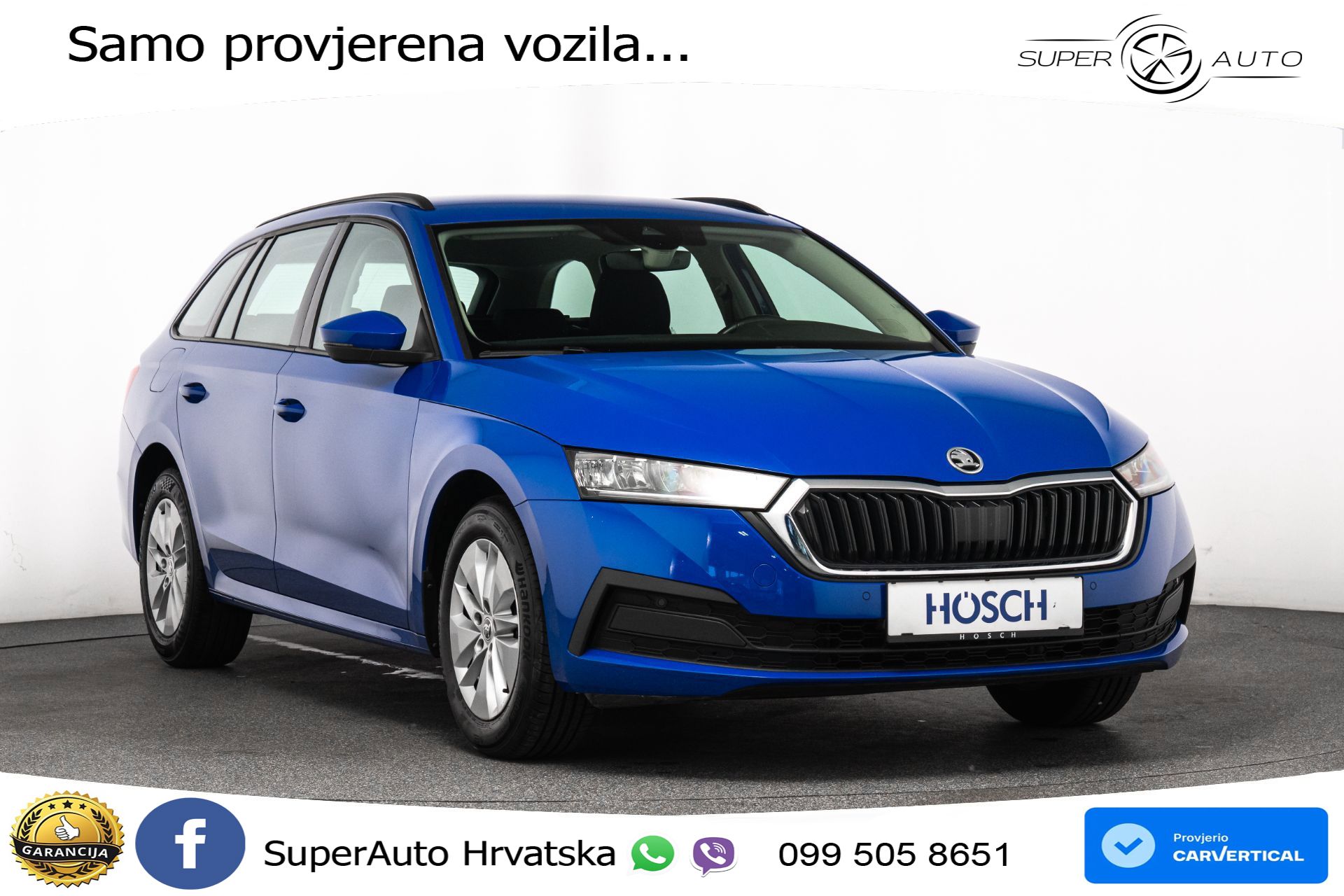 Škoda Octavia Combi 2.0 TDI DSG Ambition 150 KS, LED+ACC+KAM+VIRT+PDC