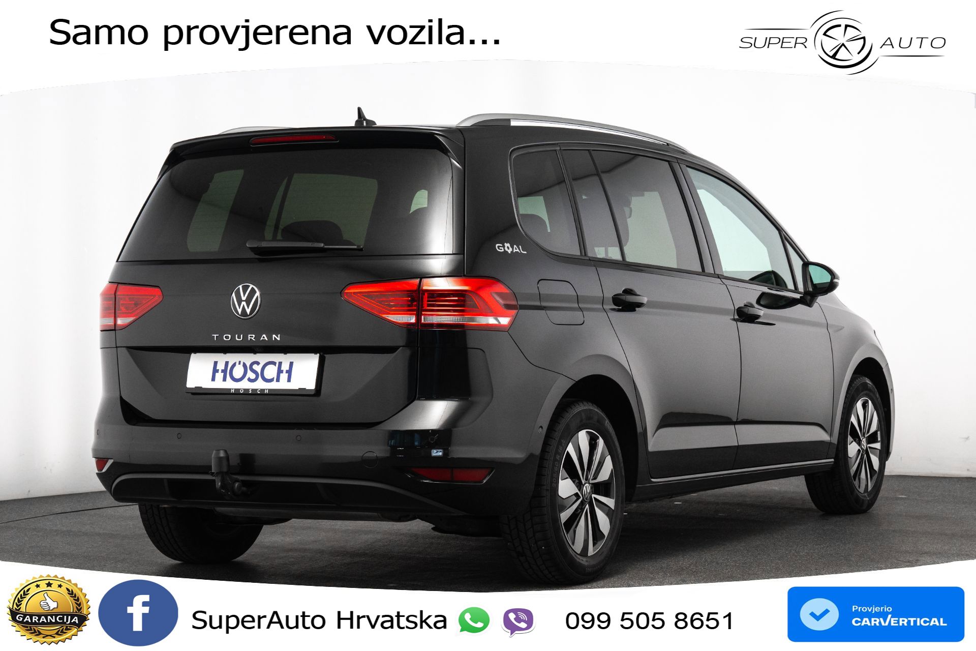 VW Touran 1.5 TSI DSG Comfortline 150 KS, 7-SJED+LED+ACC+GR SJED+PDC+VIRT