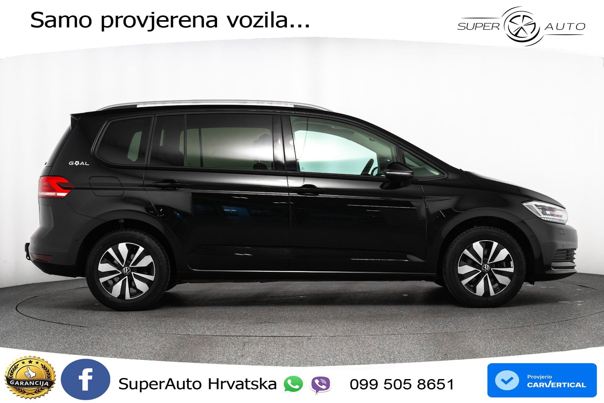 VW Touran 1.5 TSI DSG Comfortline 150 KS, 7-SJED+LED+ACC+GR SJED+PDC+VIRT
