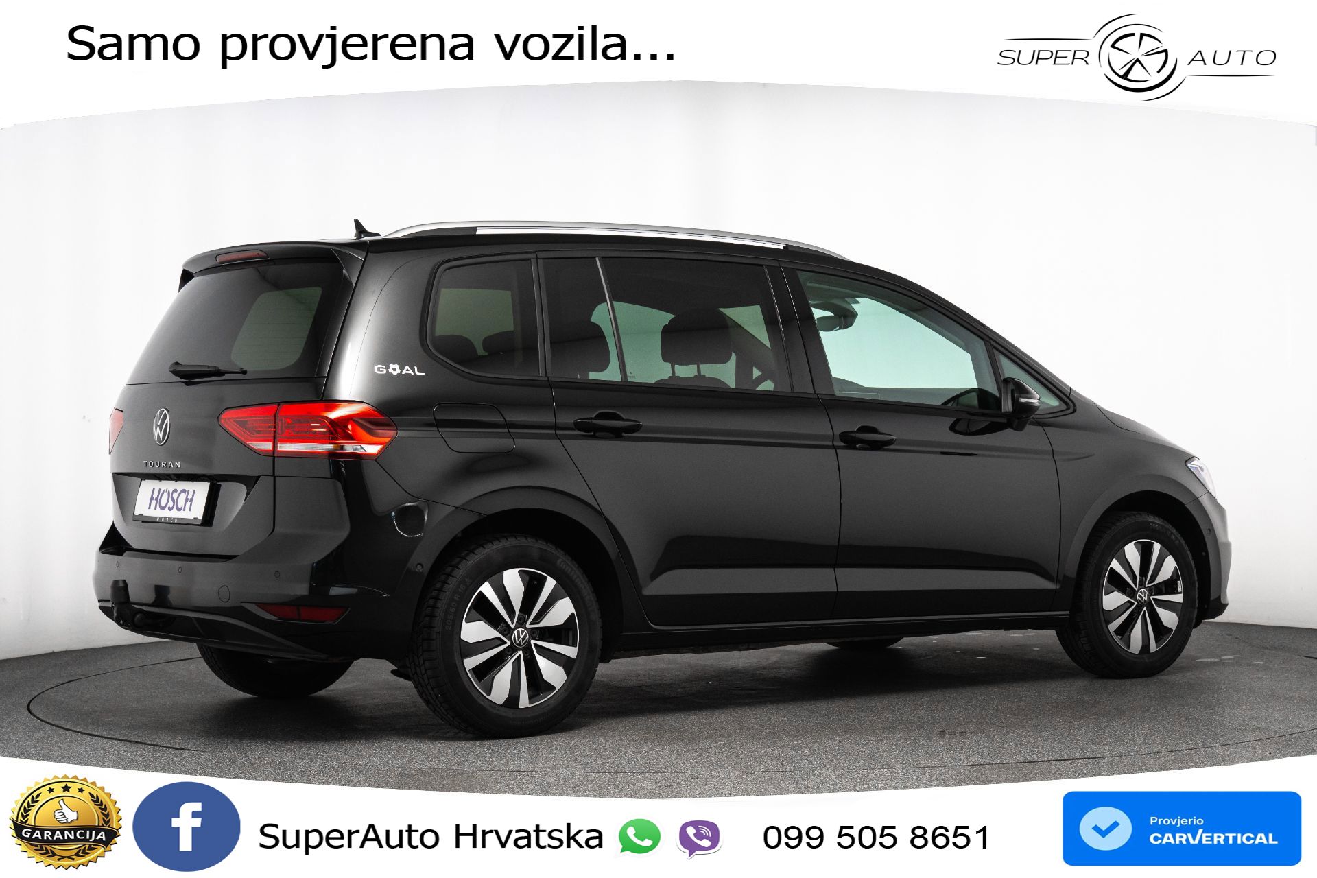 VW Touran 1.5 TSI DSG Comfortline 150 KS, 7-SJED+LED+ACC+GR SJED+PDC+VIRT
