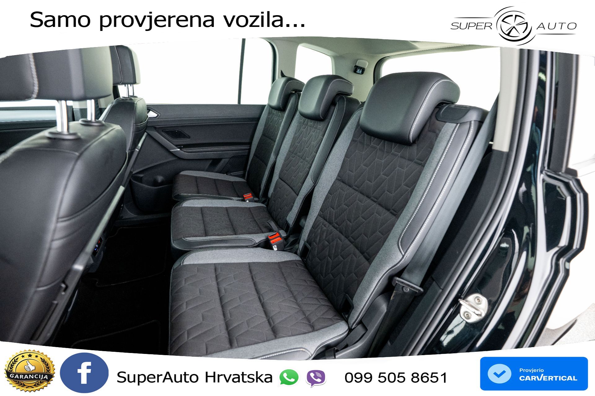 VW Touran 1.5 TSI DSG Comfortline 150 KS, 7-SJED+LED+ACC+GR SJED+PDC+VIRT