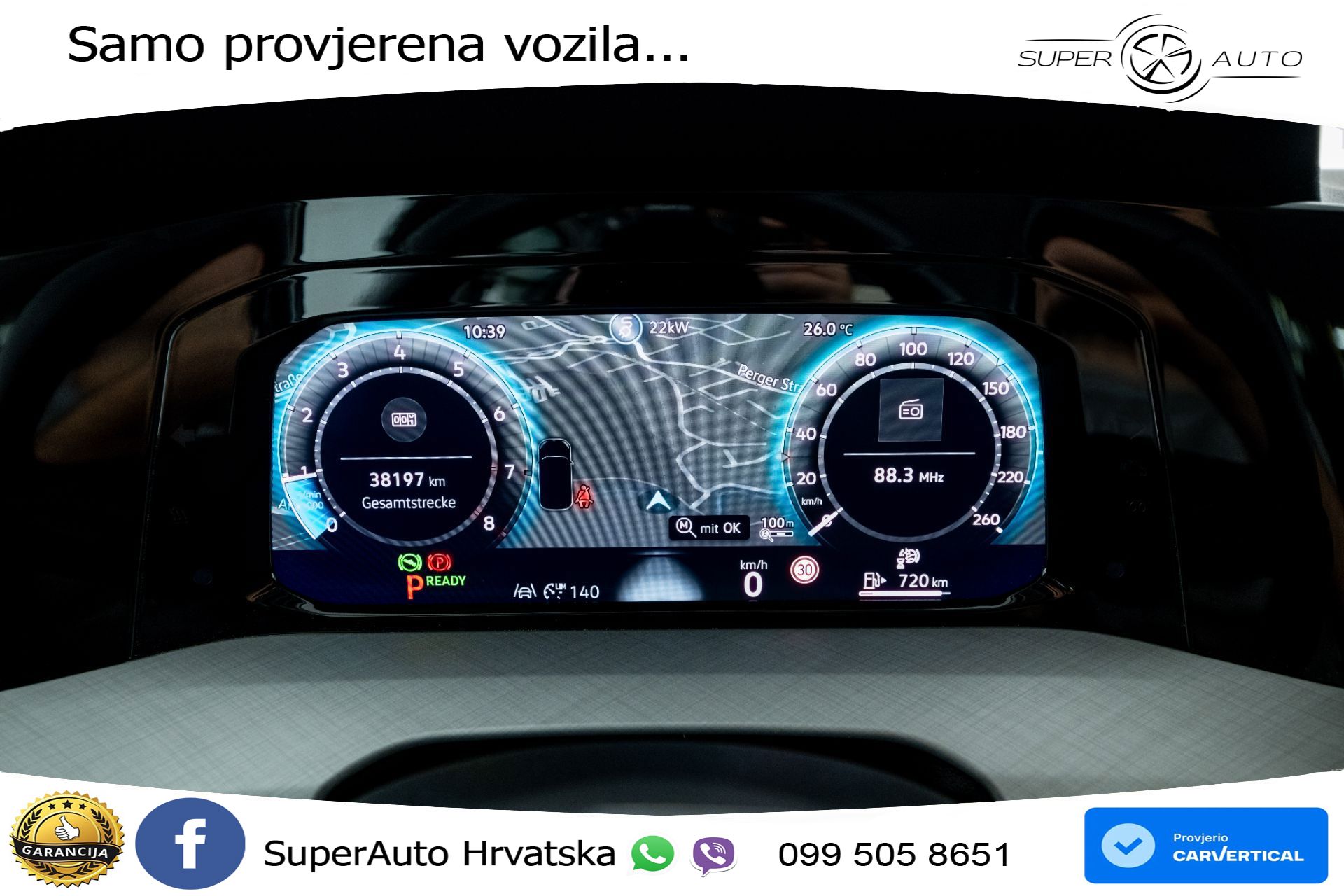VW Golf 8 Variant 1.5 eTSI DSG Life 116 KS, LED+ACC+GR SJED+VIRT+PDC
